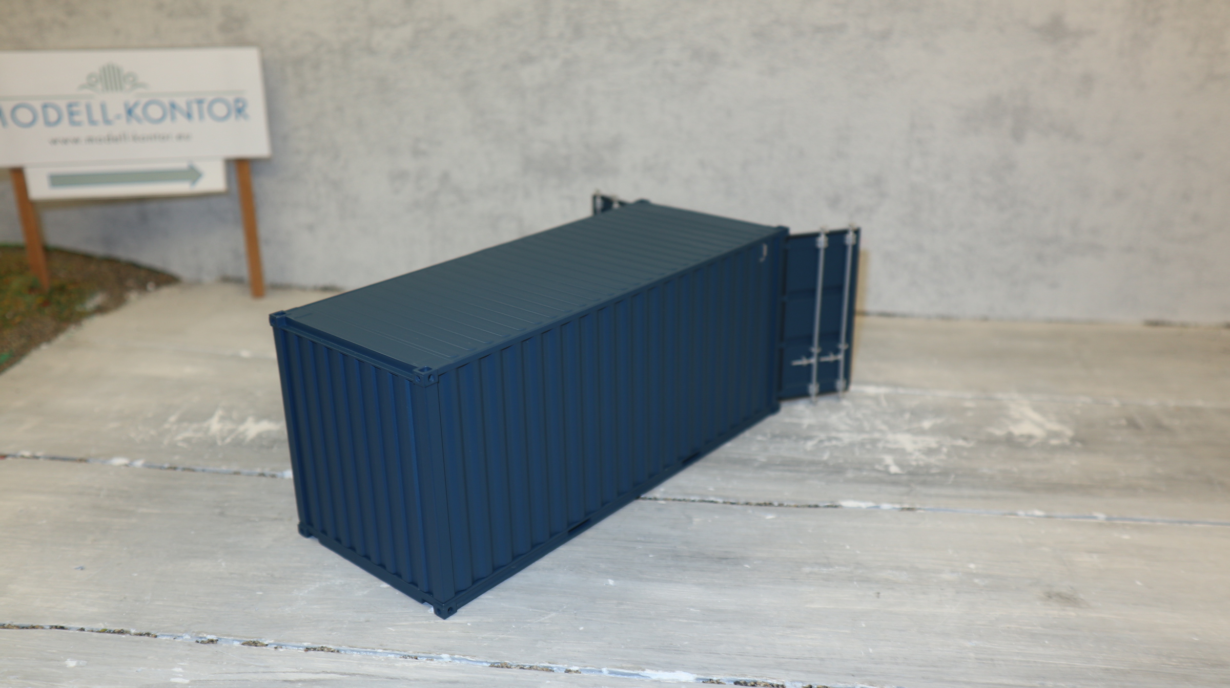 Hollandoto NL 1257 in 1:32, 20"-Container in blau, Neu in OVP
