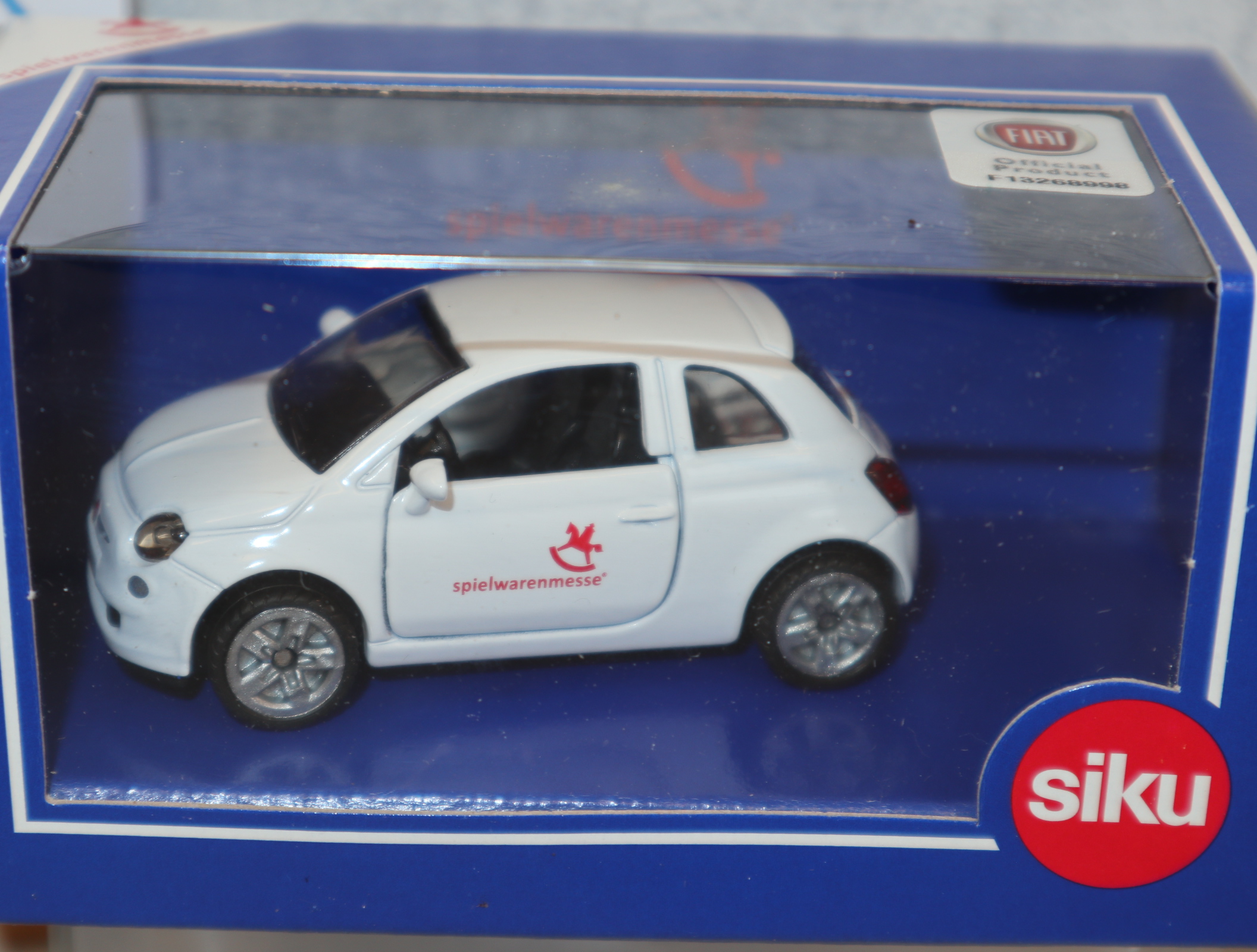 Siku 1453 1:50 Fiat 500 Sondermodell Spielwarenmesse Nürnberg 2017  in OVP
