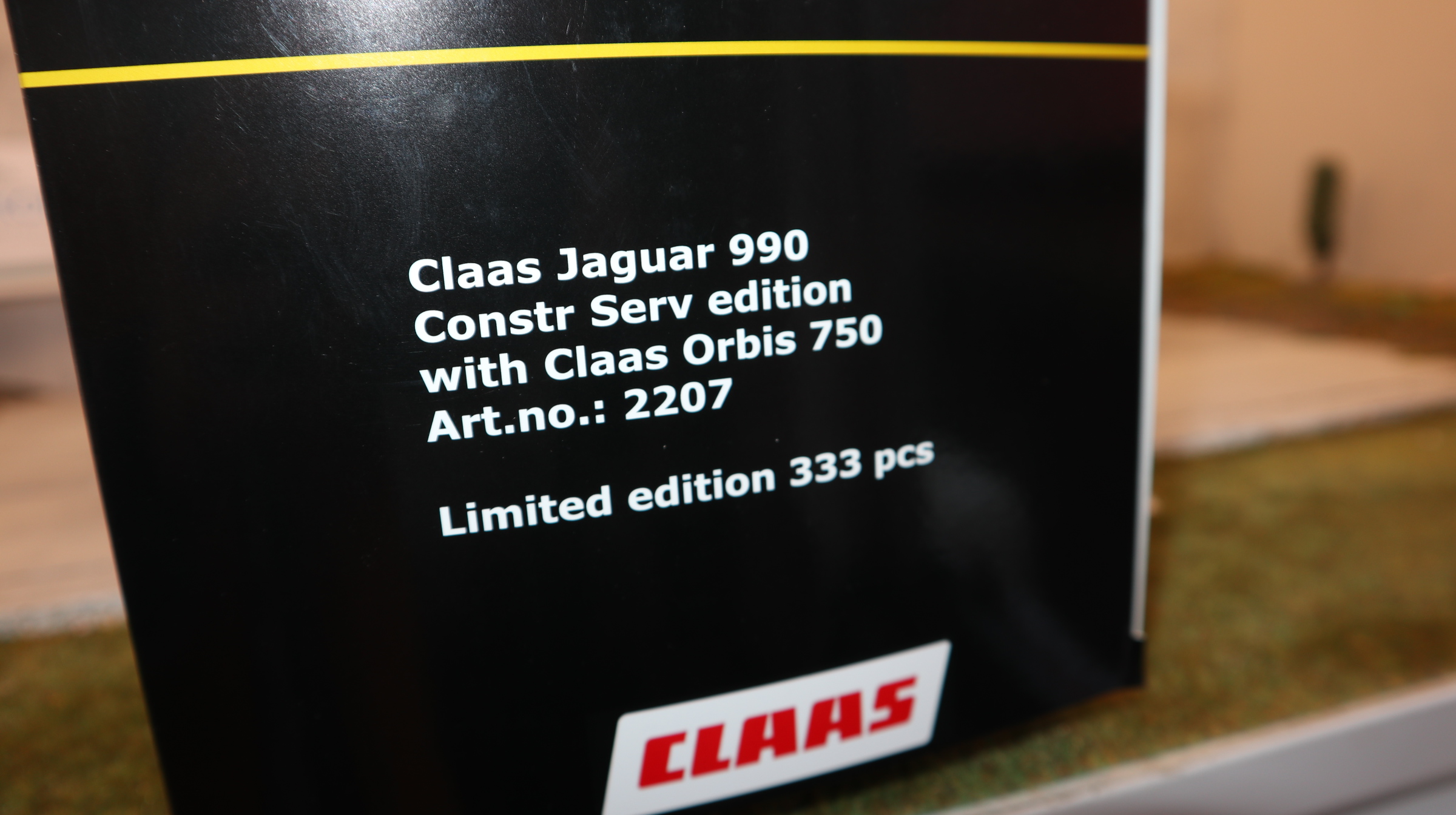 MarGe 2207 in 1:32, Claas Jaguar 990 Sondermodell CONSTR SERV, nur 333 Stück,   NEU in OVP
