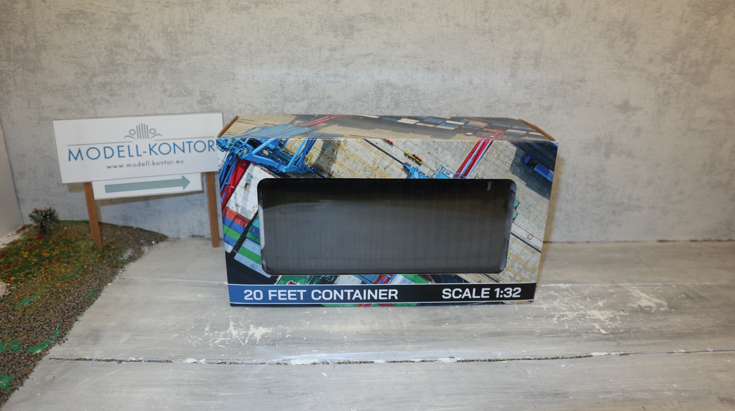 Hollandoto NL 1259 in 1:32, 20"-Container in schwarz, Neu in OVP