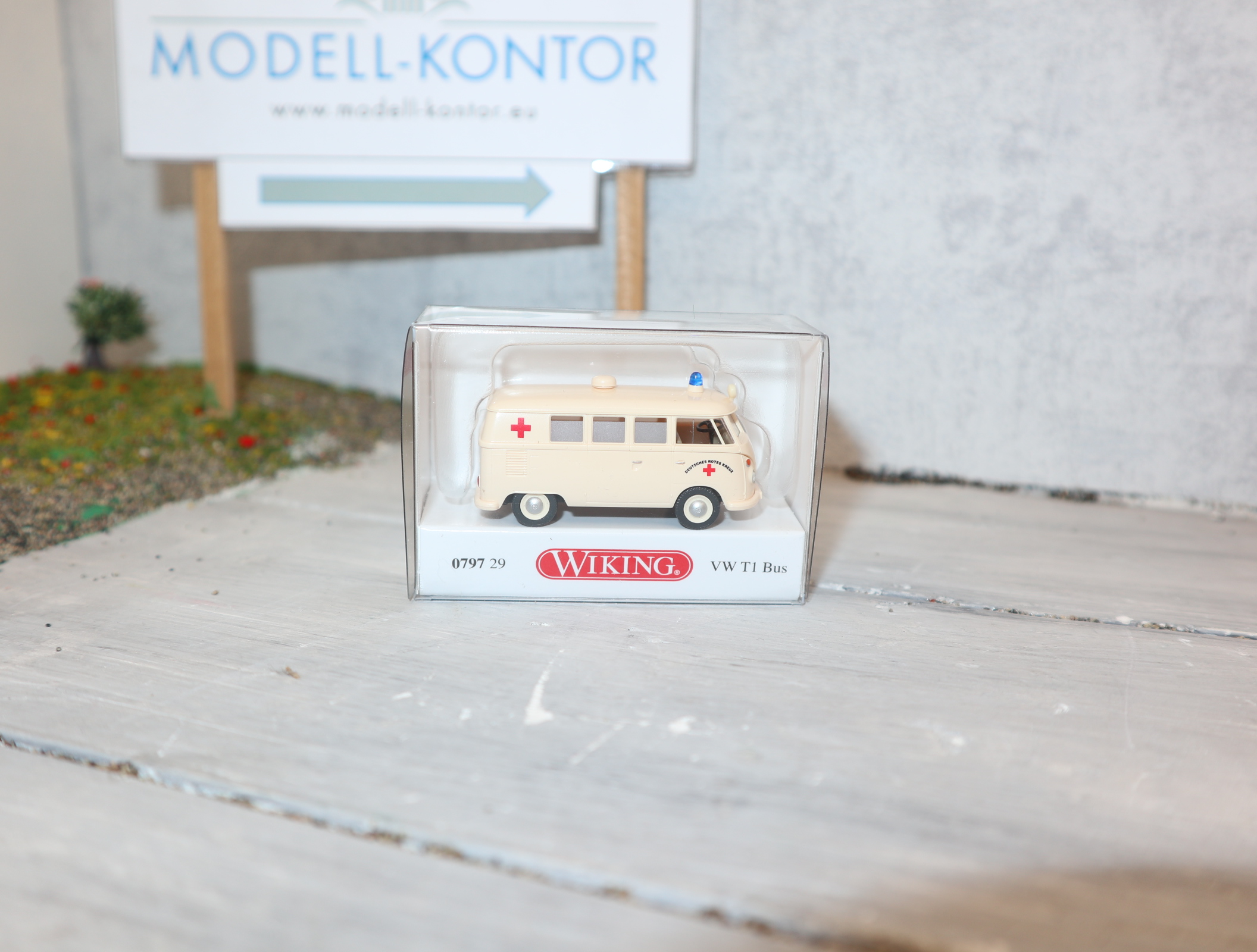 Wiking 079729 in 1:87,  VW Bus T1 "DRK" , NEU in OVP