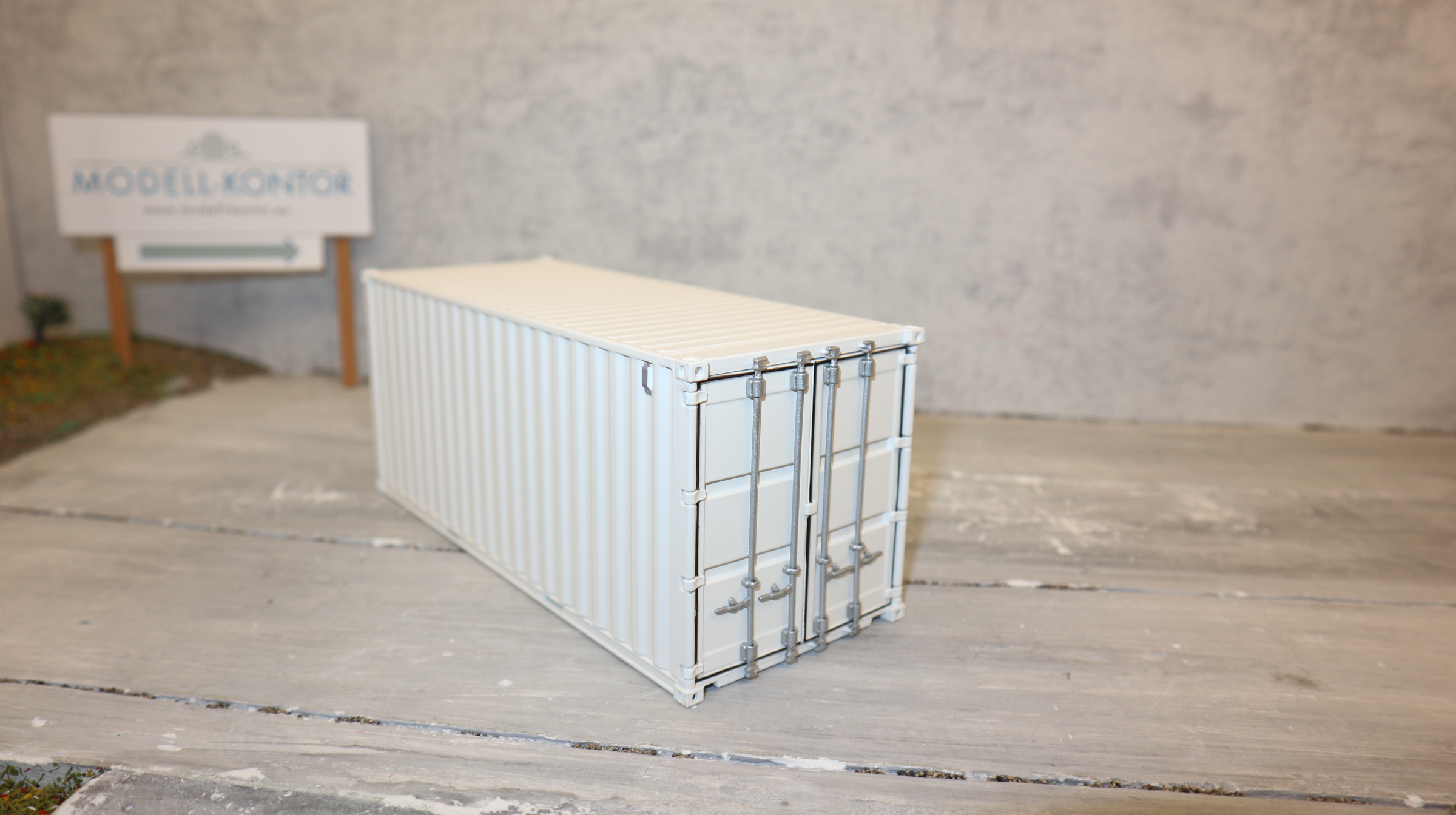 Hollandoto NL 1256 in 1:32, 20"-Container in weiß, Neu in OVP