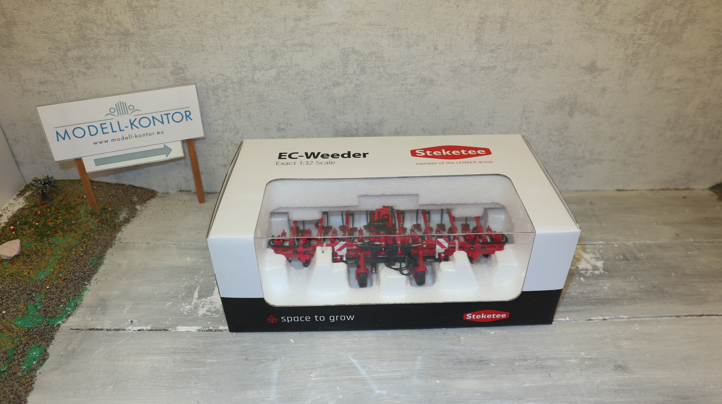 ROS 602366 in 1:32, Lemken Steketee Unkrautvernichter, NEU in OVP