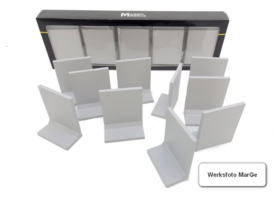 MarGe 2232 in 1:32, Mauerstücke für Sikowände, 10 Stück, NEU in OVP