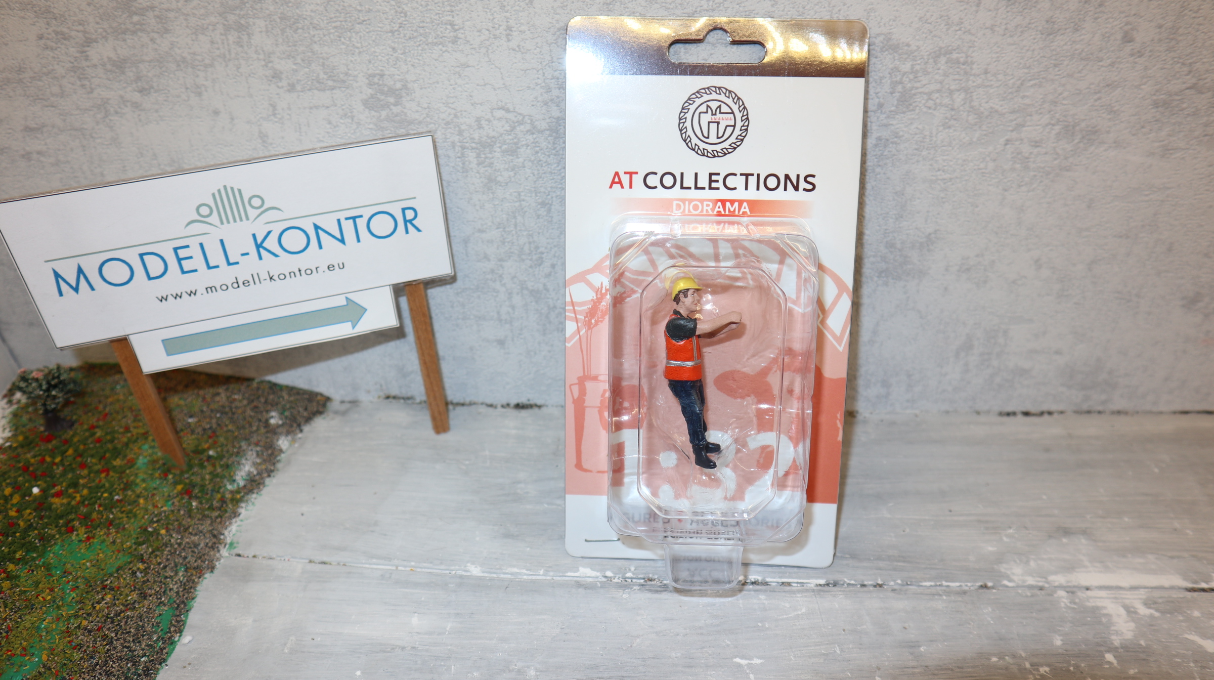 AT Collections 32144 in 1:32, Figur "Stephan schlägt das Seil an", NEU in OVP