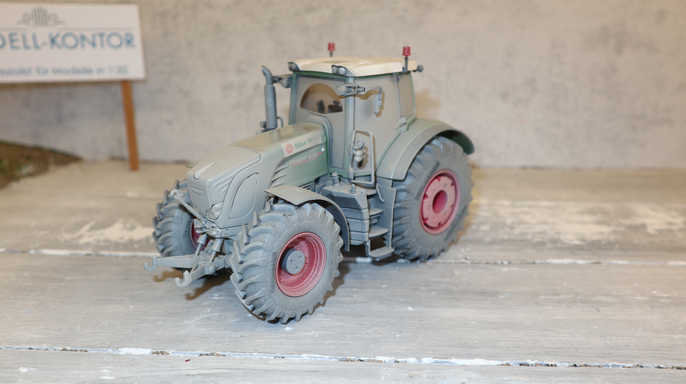 Wiking 077301 in 1:32, Fendt 936 Max Wild dirty , NEU in OVP