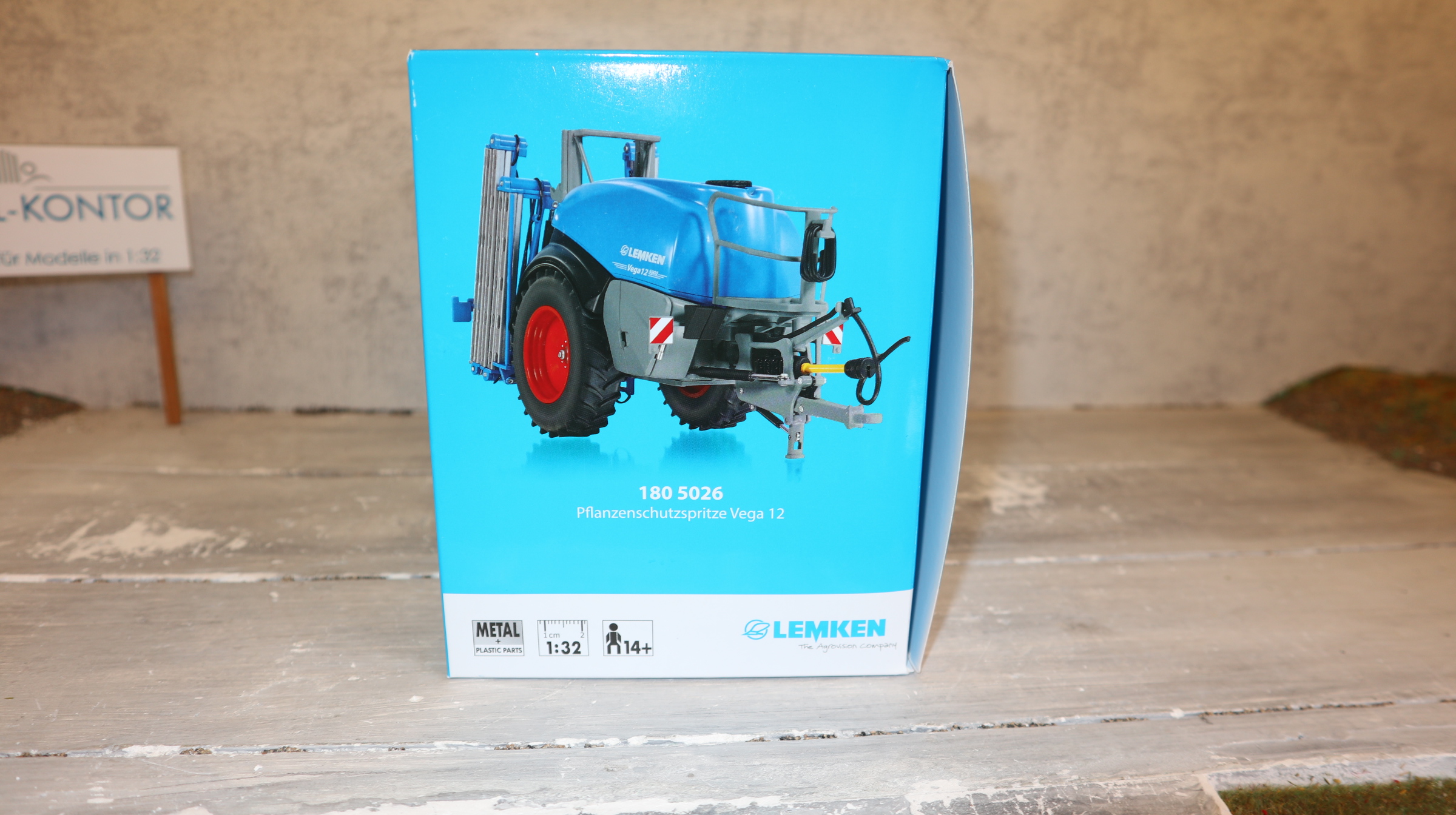 Wiking 0778820 in 1:32, LEMKEN Vega 12 im Händlerkarton, NEU in OVP