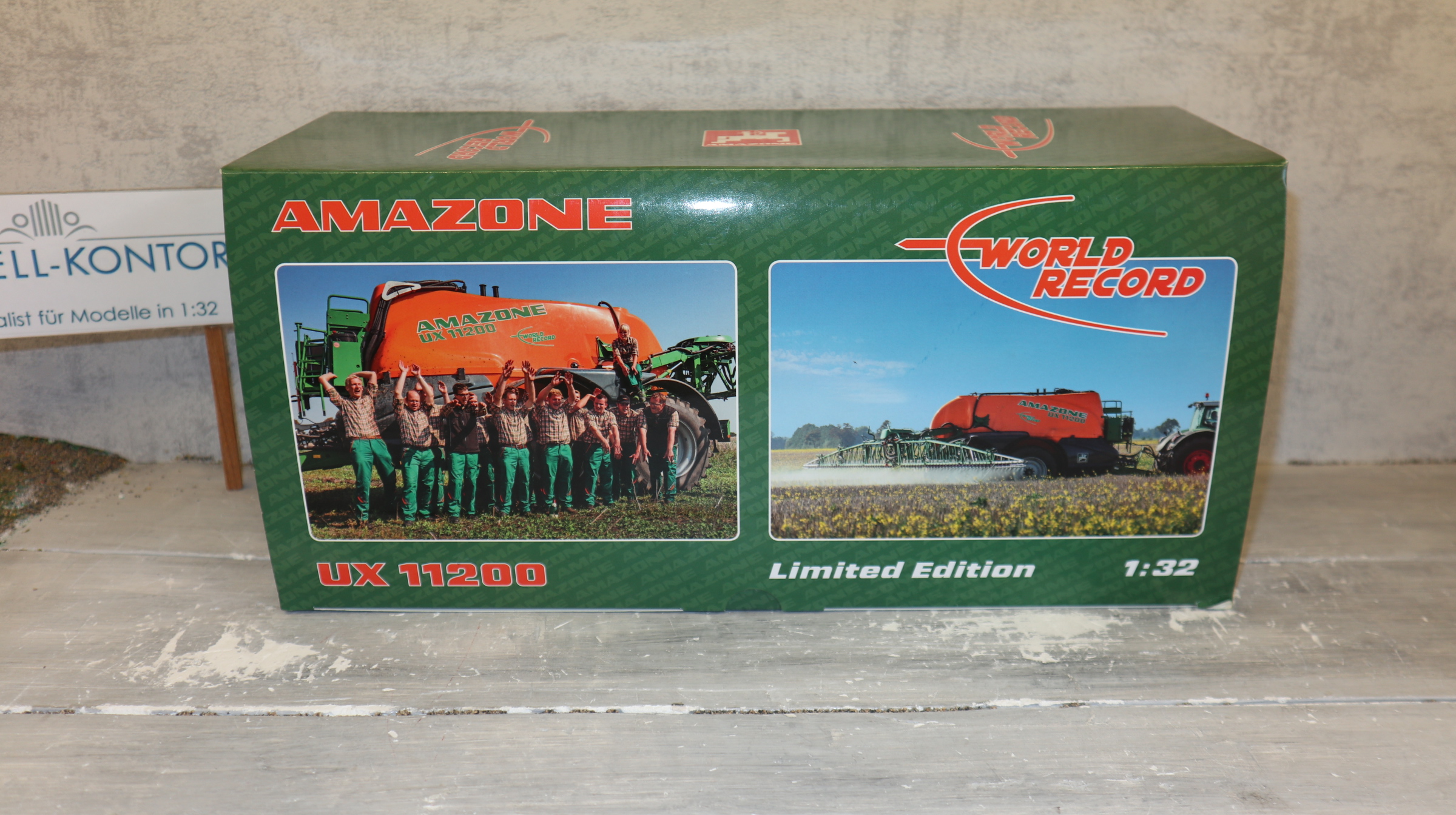 Wiking 077346 in 1:32, AMAZONE UX 11200 Feld-Spritze Weltrekord, NEU in OVP