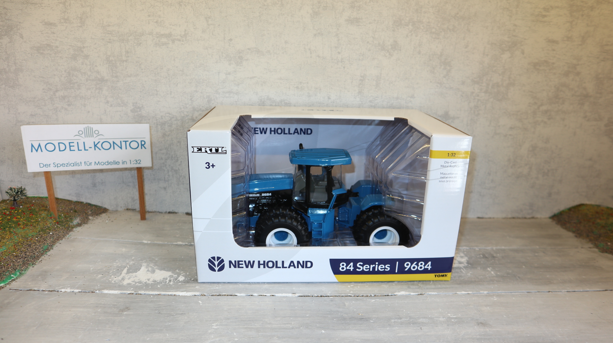 Ertl 61041 in 1:32,  New Holland 9684 Knicklenker, US-Modell, NEU in OVP