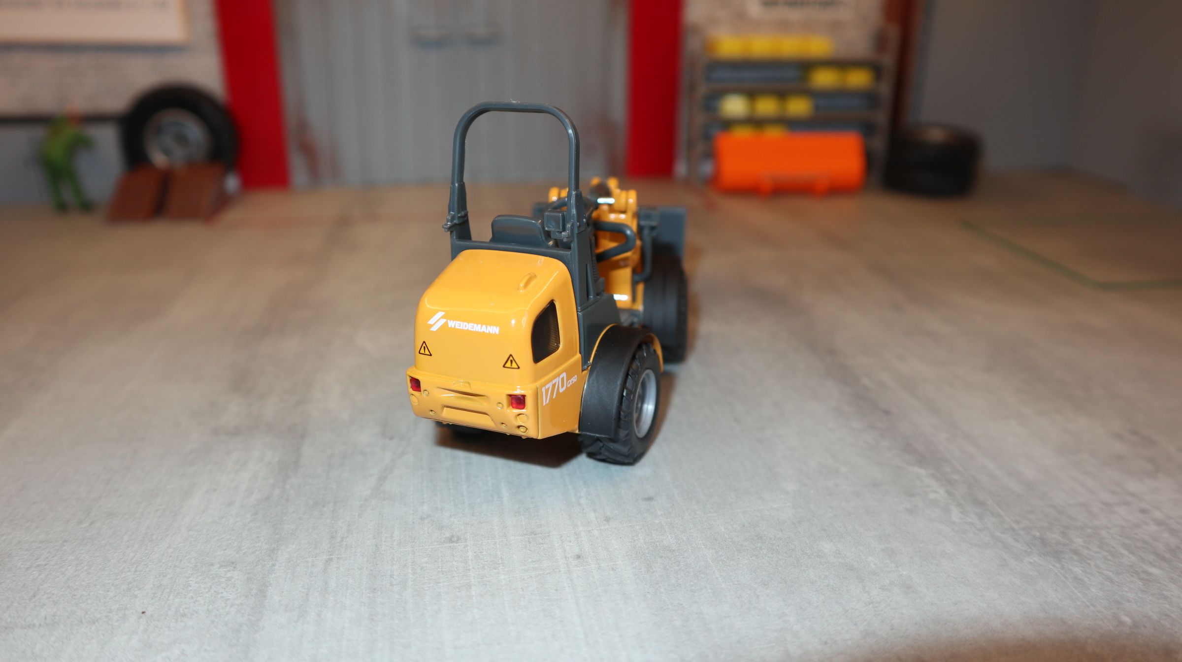 Siku 3059 in 1:32, Weidemann Hoftrac GELB, Sondermodell aus Neuseeland, NEU in OVP