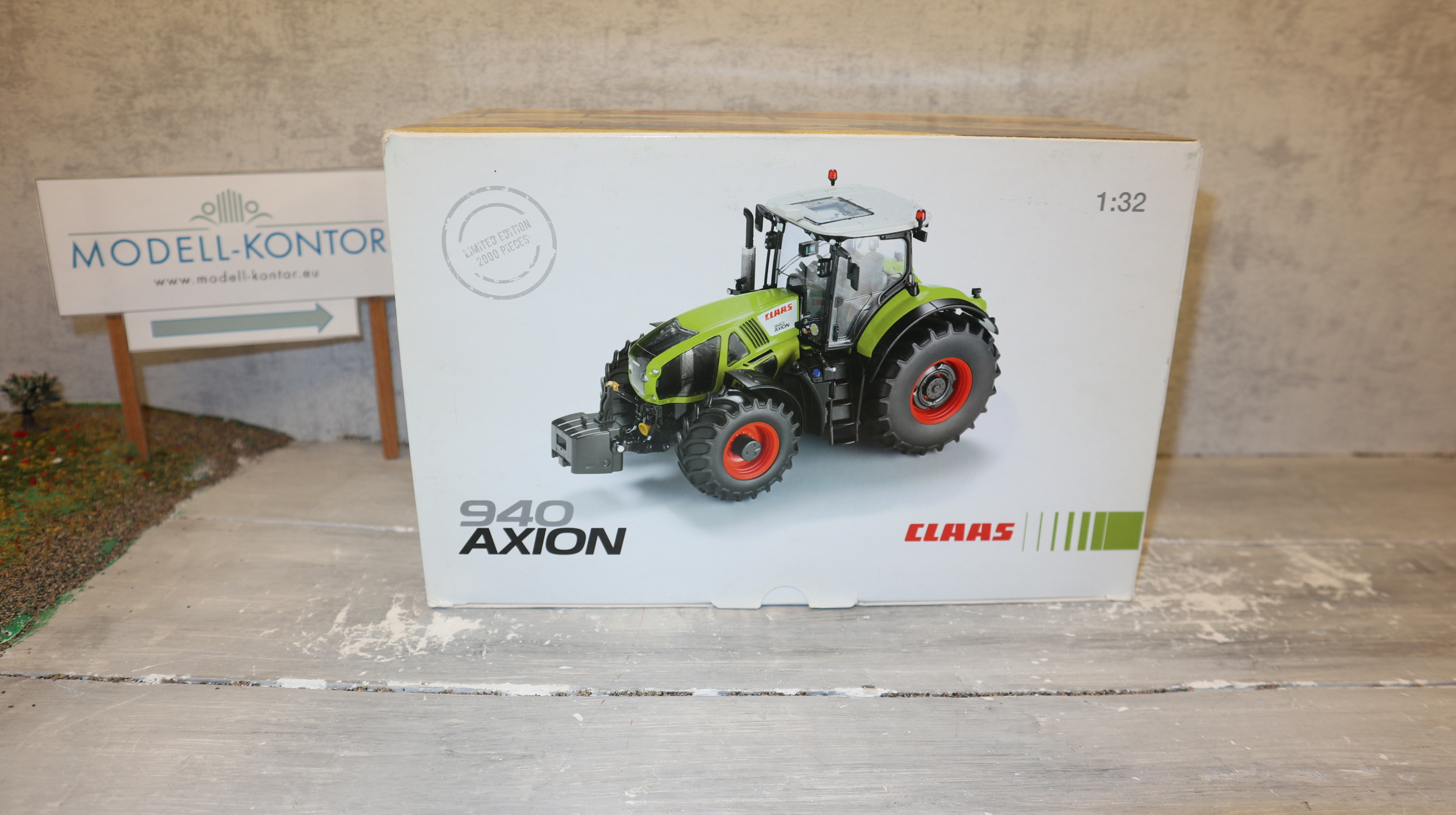 WIKING 077314 in 1:32, Claas Axion 940, Sondermodell 2.000 Stück , NEU in OVP