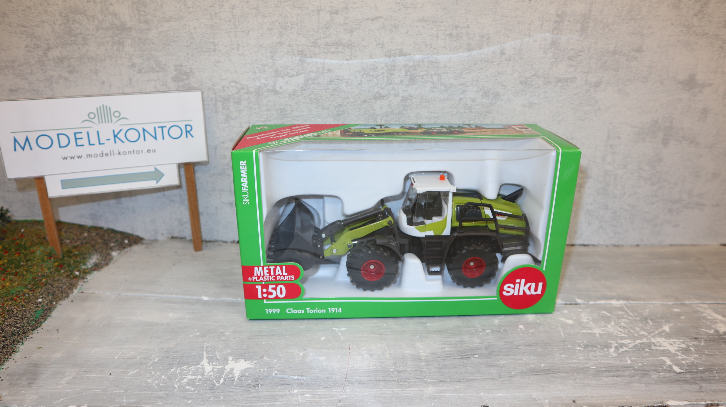 Siku 1999 in 1:50,  Claas Torion 1914 Radlader, NEU in OVP