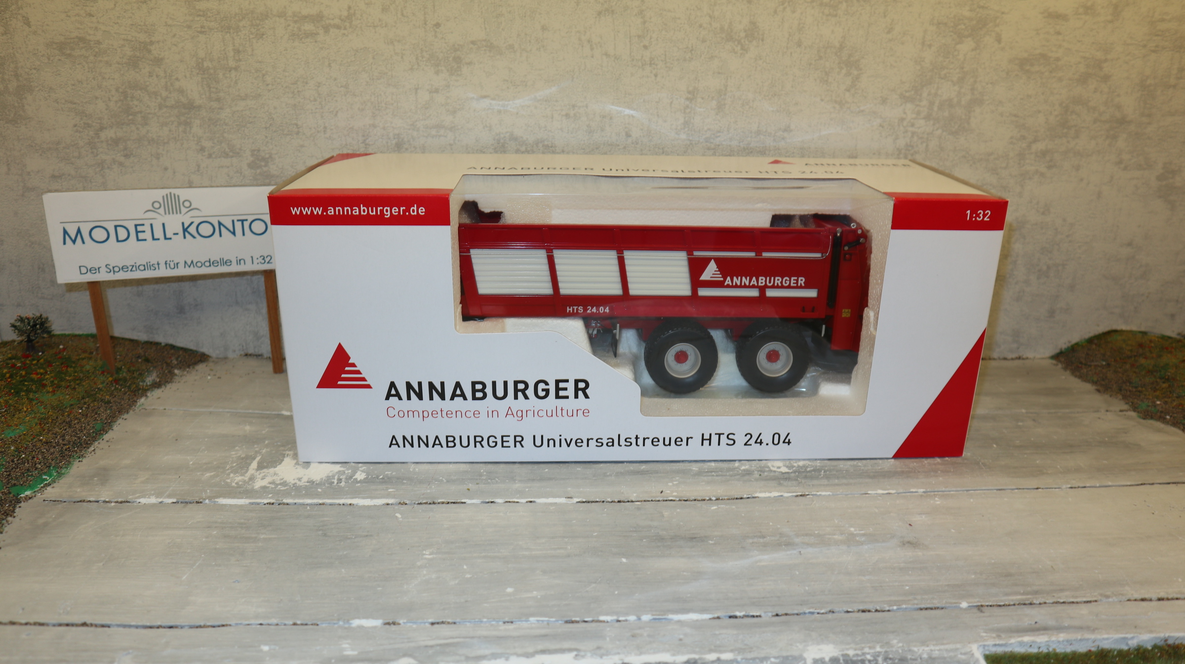 ROS 602304 in 1:32, ANNABURGER HTS 24.04 Streuer, NEU in OVP