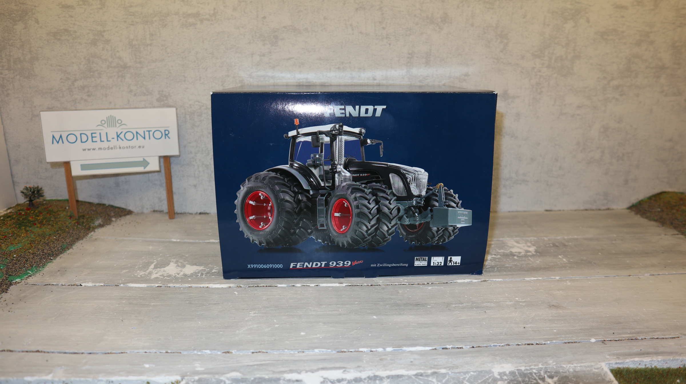 Wiking X991006091000 in 1:32,  Fendt 939 Black Zwilling, Wardenbrunn 2012,  NEU in OVP