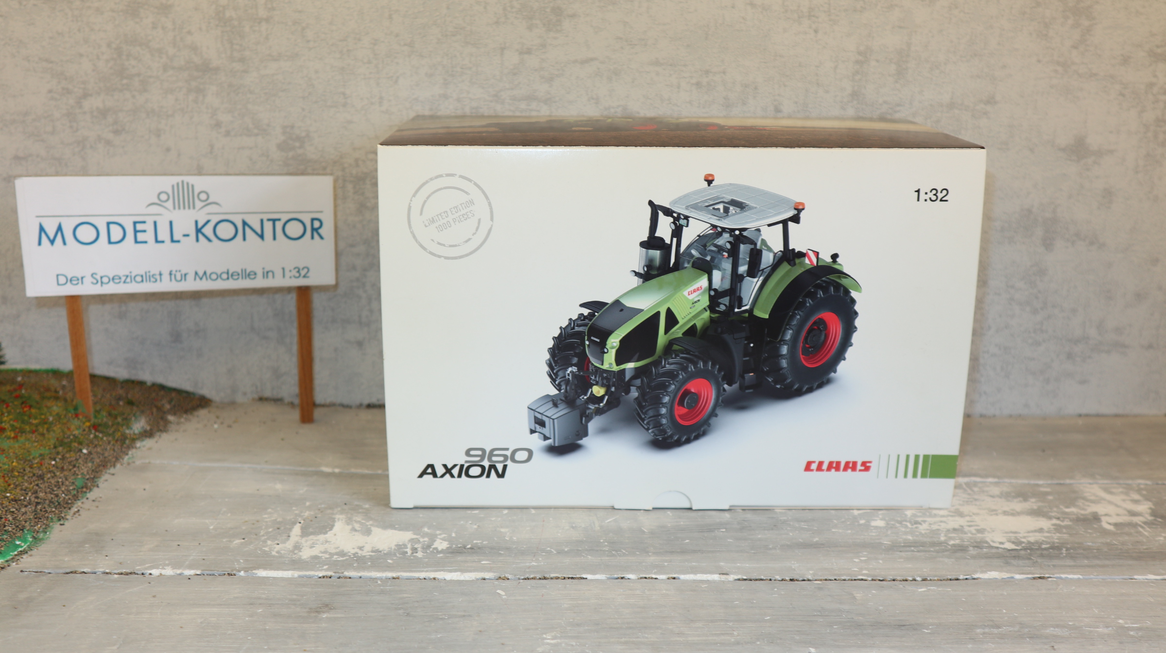 Wiking 02572990 in 1:32,  Claas Axion 960 Facelift 2021, NEU in OVP