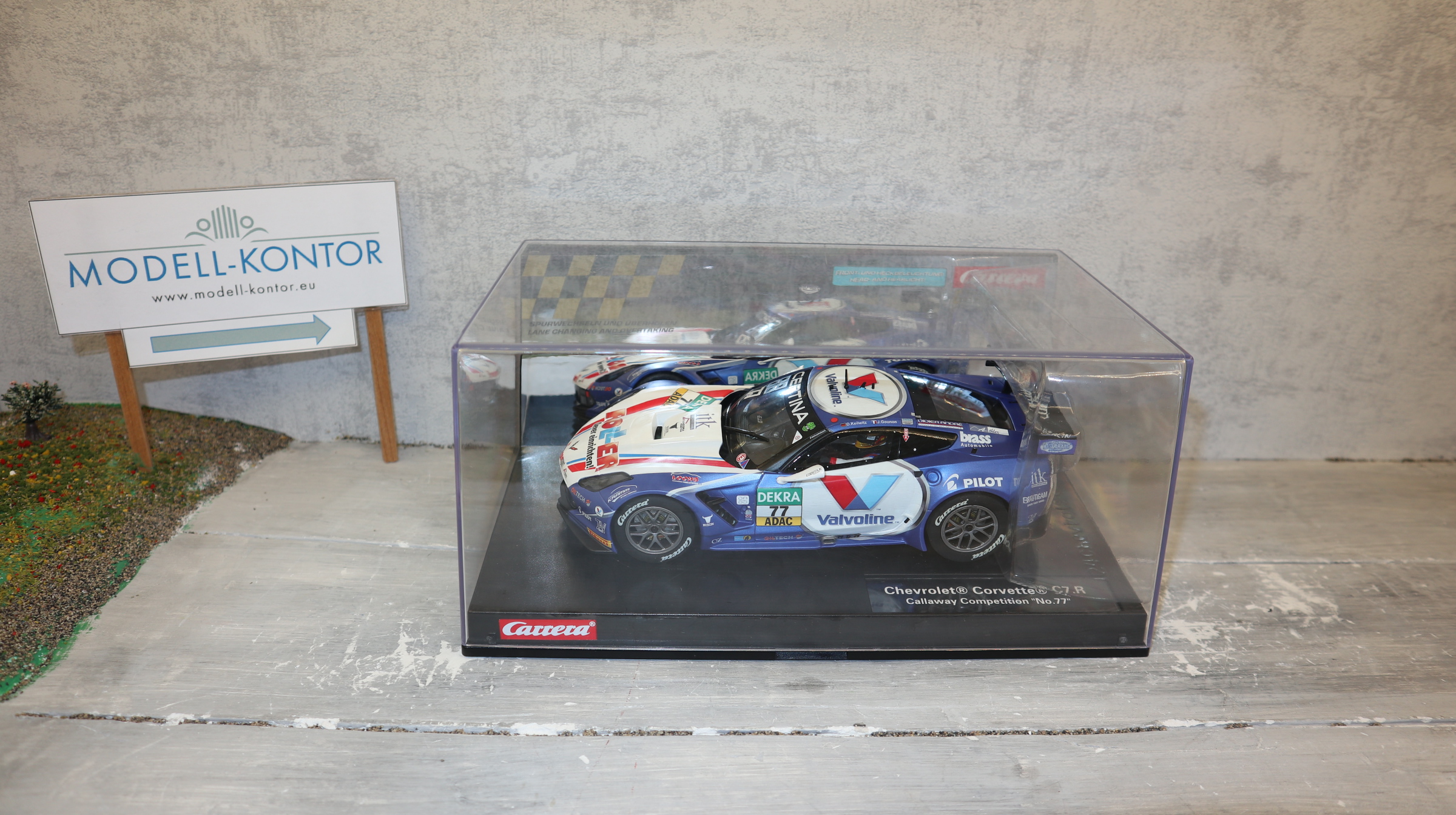 Carrera Digital 124 23860 in 1:24, Corvette C7.R Callaway Competition No.77, versiegelt, NEU in OVP