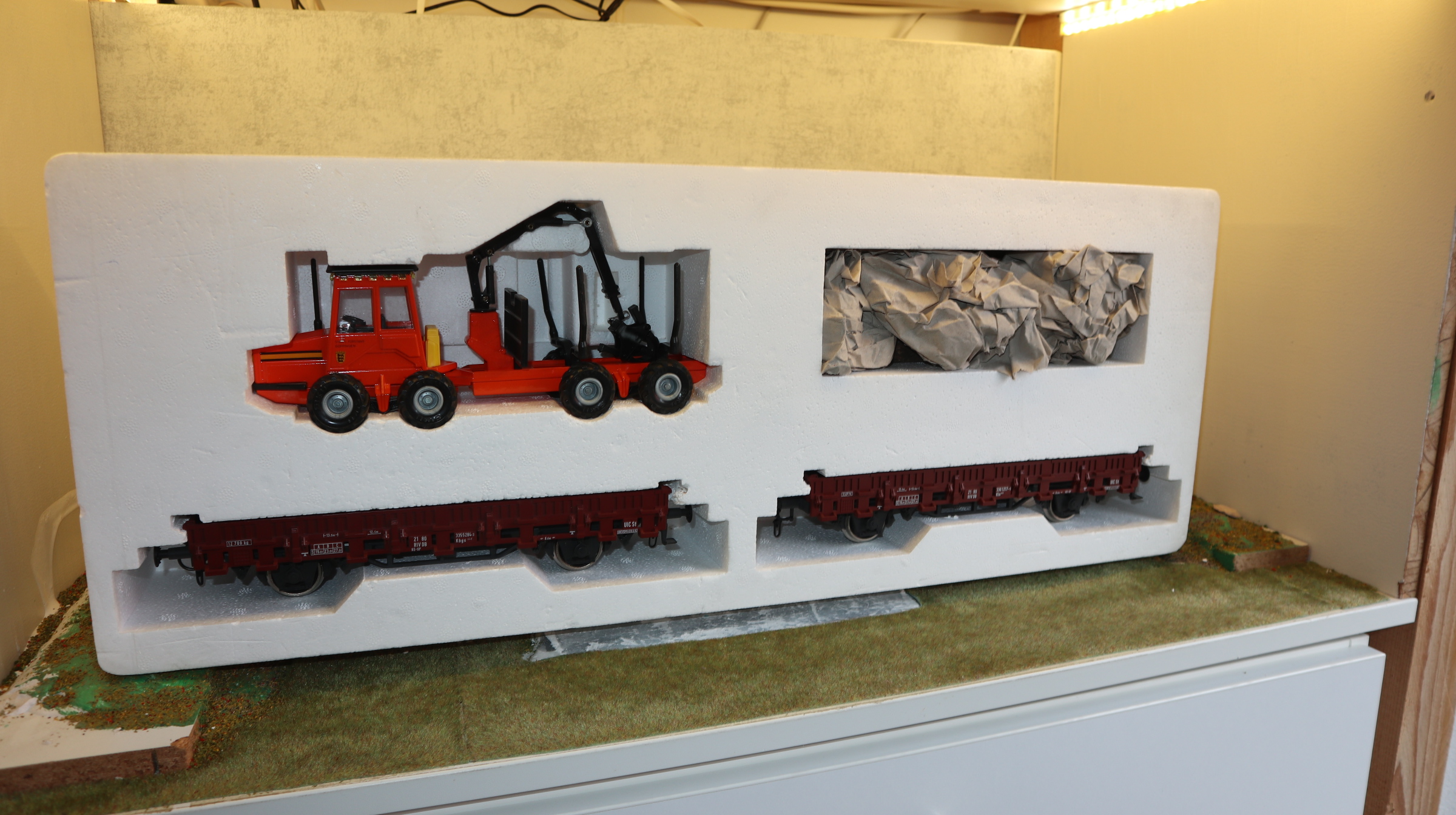 Märklin 85853 Spur 1 Siku 4053 1:32, Forstwagen-Set NEU in OVP