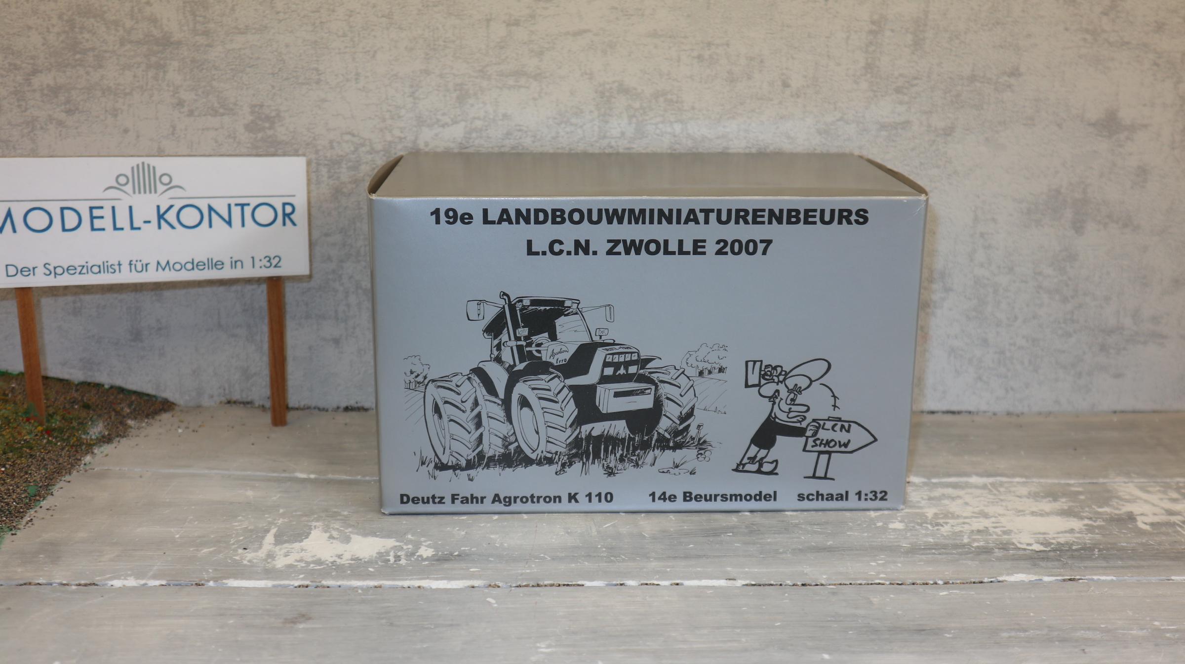 Siku 3055 in 1:32,  Deutz-Fahr K110  LCN Zwolle 2007 Dual HA, NEU in OVP