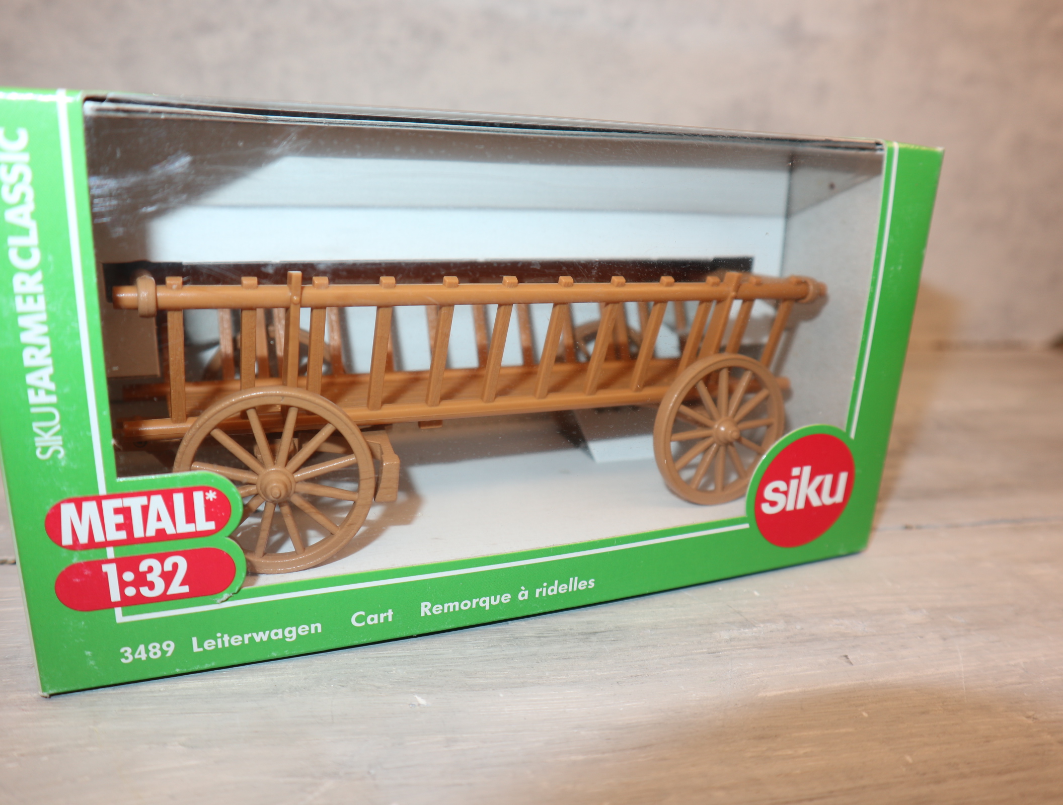 Siku 3489 in 1:32 Leiterwagen, NEU in OVP