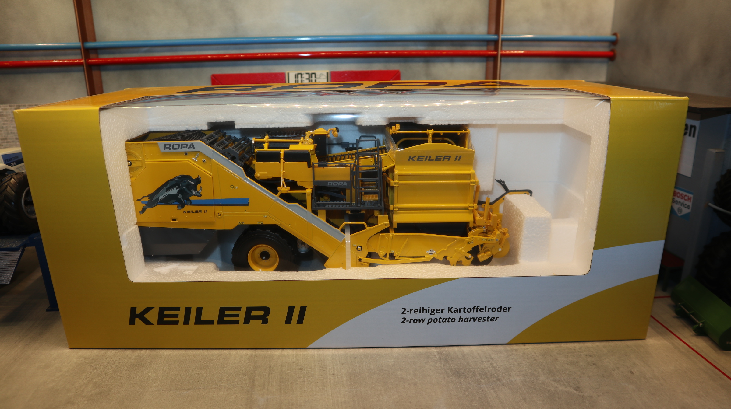 ROS 602595 in 1:32, ROPA Keiler II Kartoffelroder, NEU in OVP