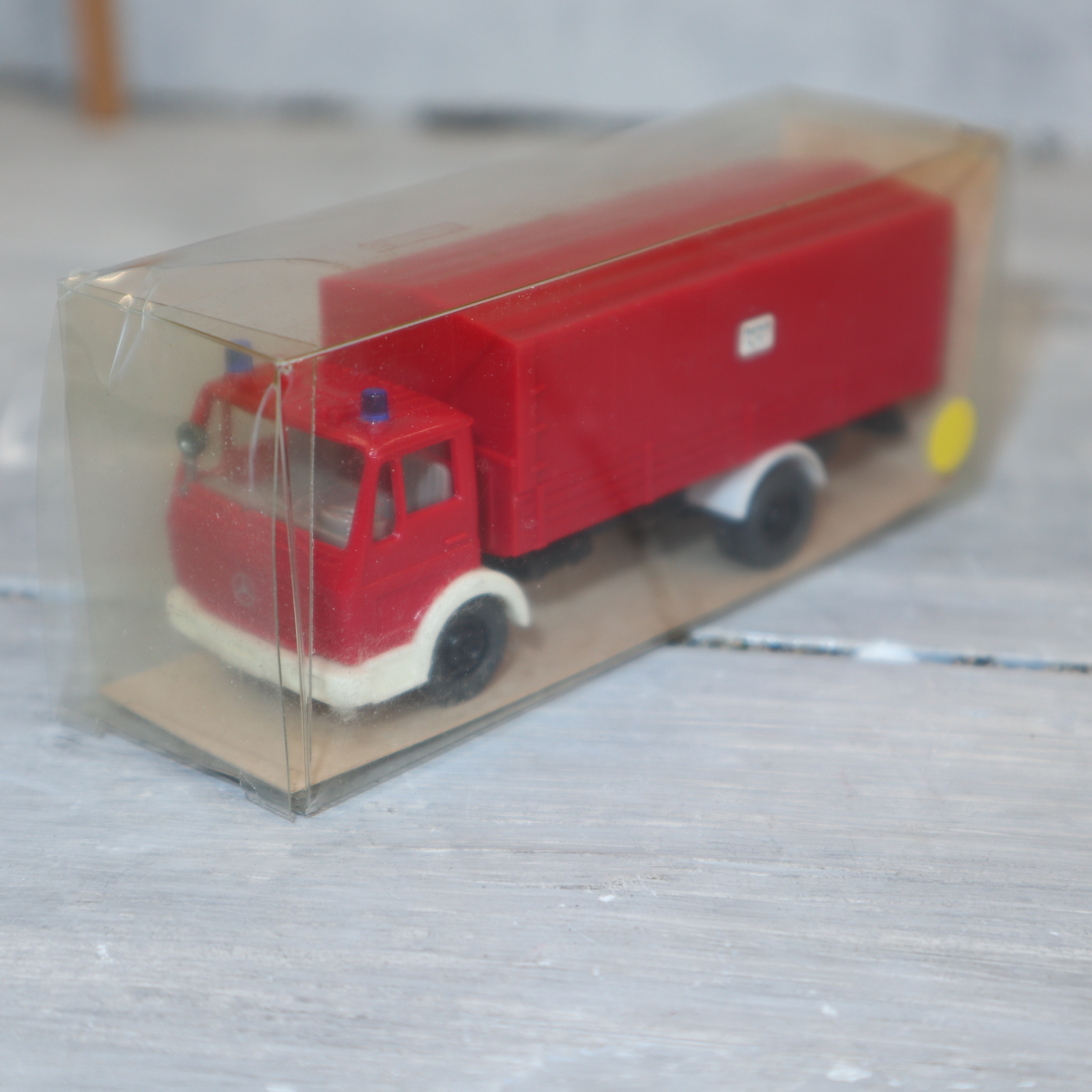 Wiking 20628 in 1:87 Feuerwehr MB 617 als Pritschenwagen mit Verdeck, NEU in  OVP
