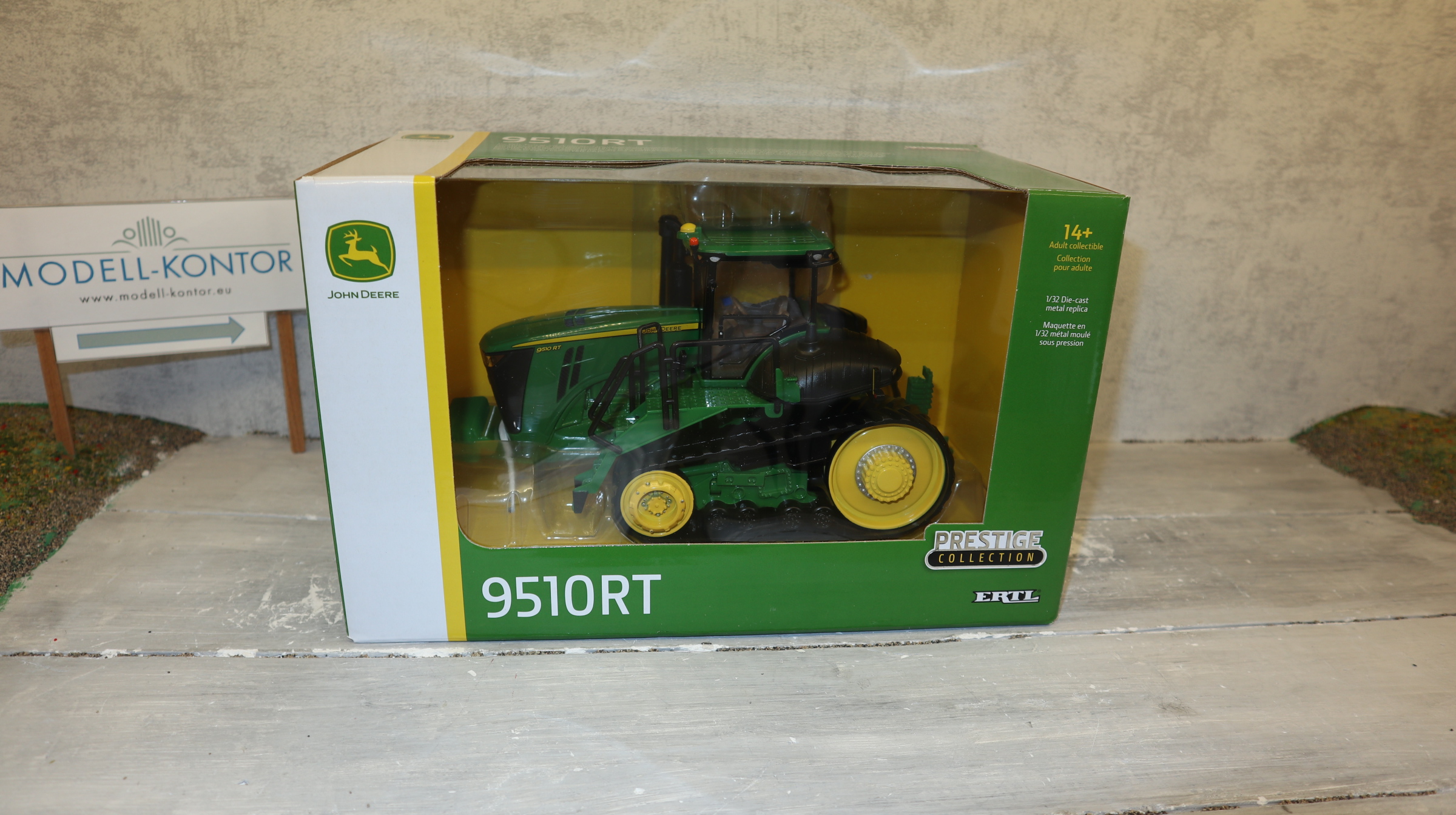 Ertl Britains 45914 in 1:32, John Deere 9510RT Raupenschlepper, USA-Modell, NEU in OVP