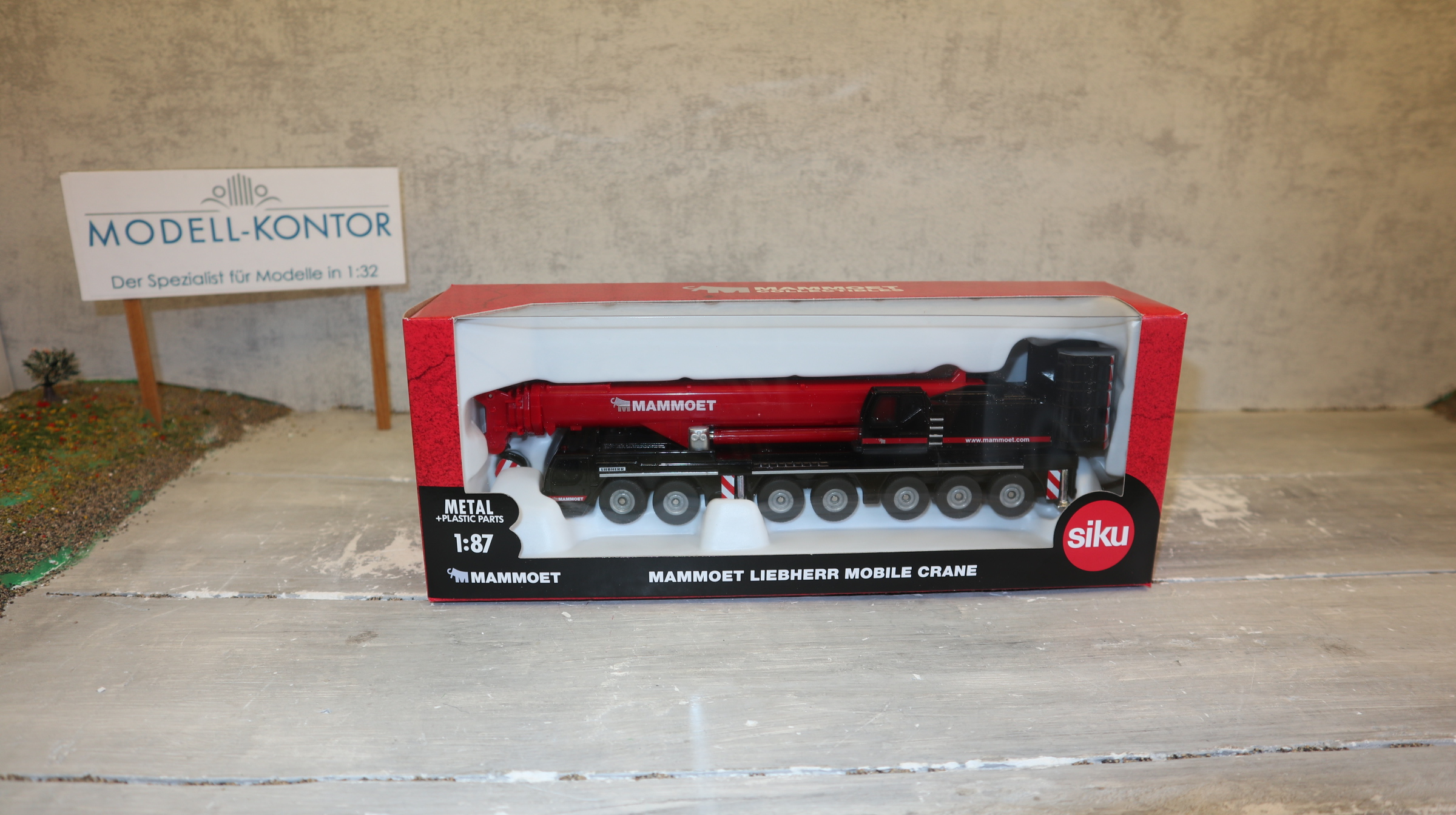 Siku 1886 in 1:87, Liebherr Mobilkran MAMMOET Sondermodell, NEU in OVP