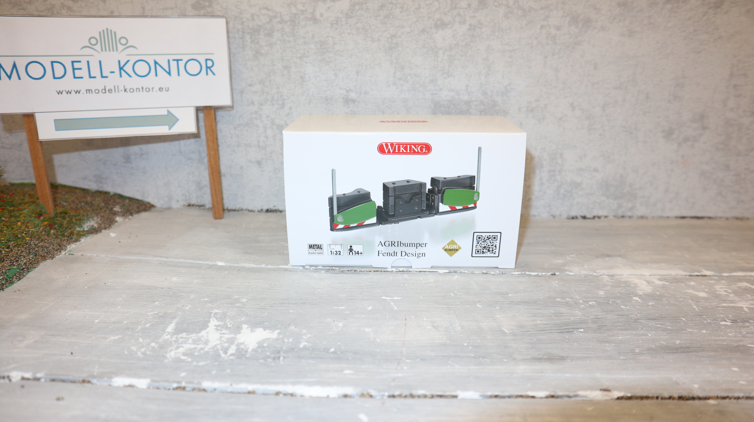 WIKING 077842 in 1:32, Frontgewicht FENDT Design AGRIbumper , NEU in OVP