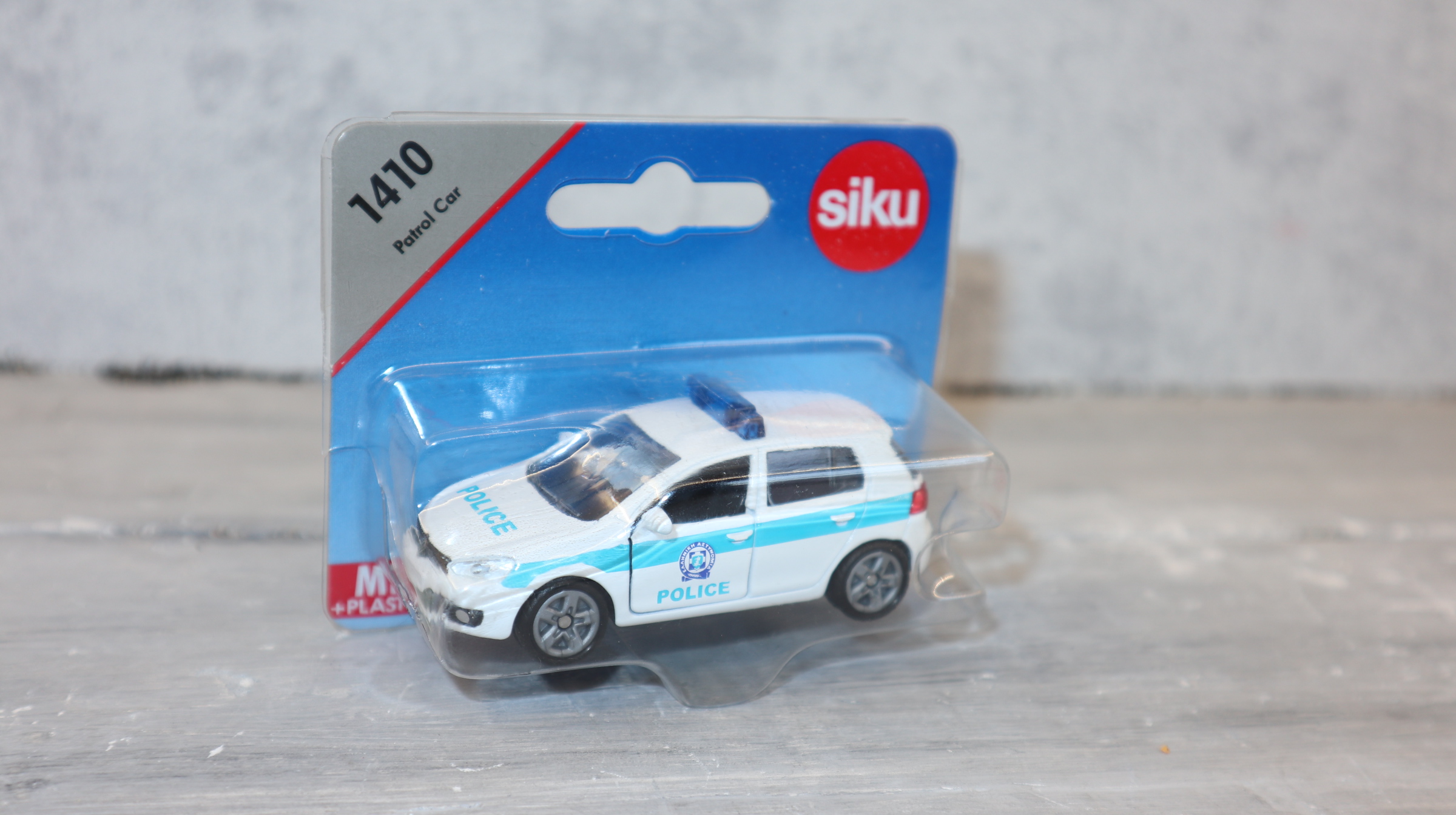Siku 1410 in 1:55,  VW Golf VI Polizei Griechenland Sondermodell, NEU in OVP
