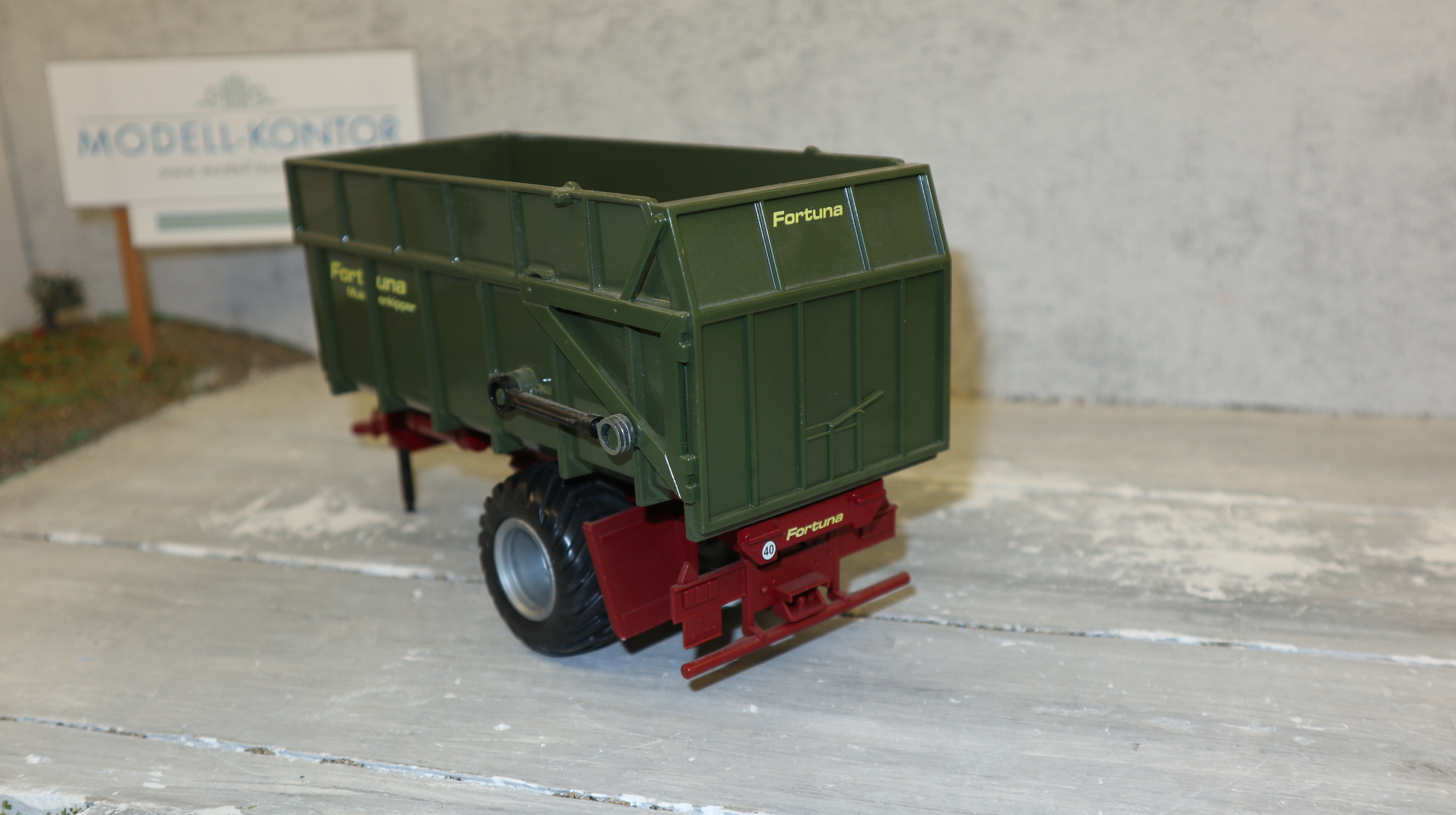 Siku 2880 in 1:32,  Ein-Achs Muldenkipper Fortuna, NEU in OVP