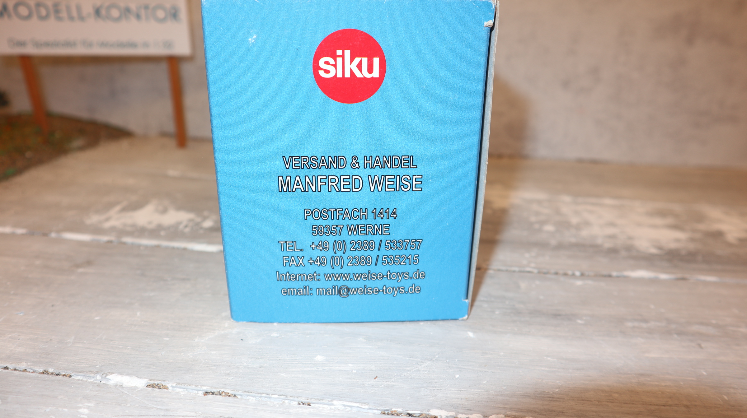 Siku 2654 in 1:32, ISEKI BigT 1055, Sondermodell Weise, NEU in OVP