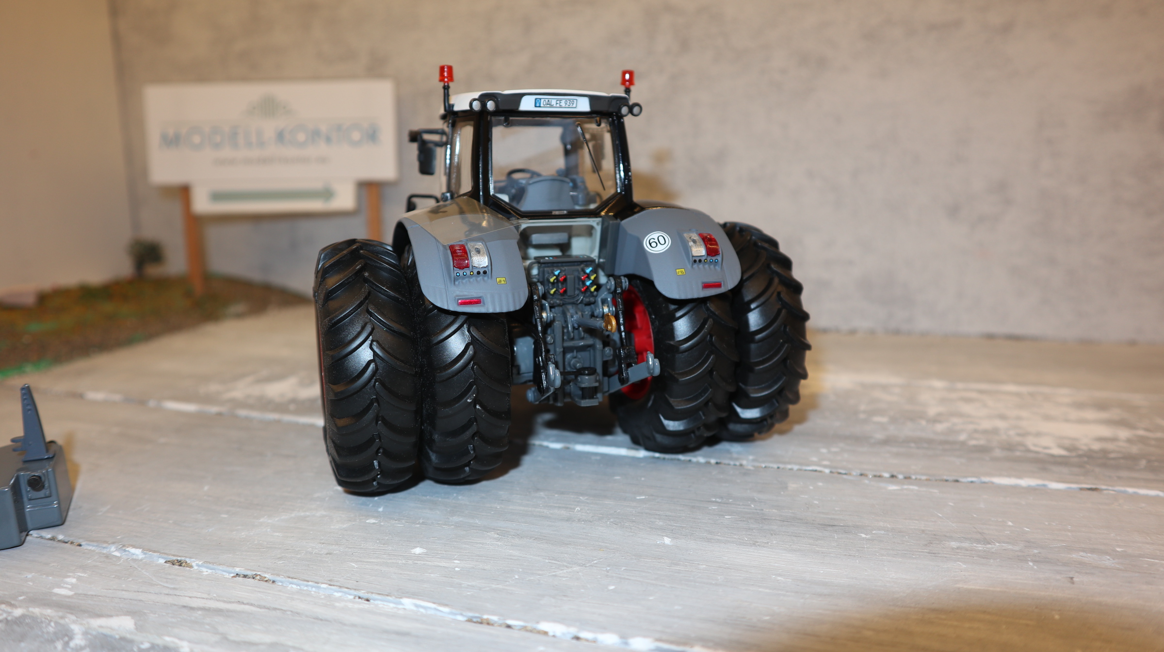 Wiking X991006091000 in 1:32,  Fendt 939 Black Zwilling, Wardenbrunn 2012,  NEU in OVP