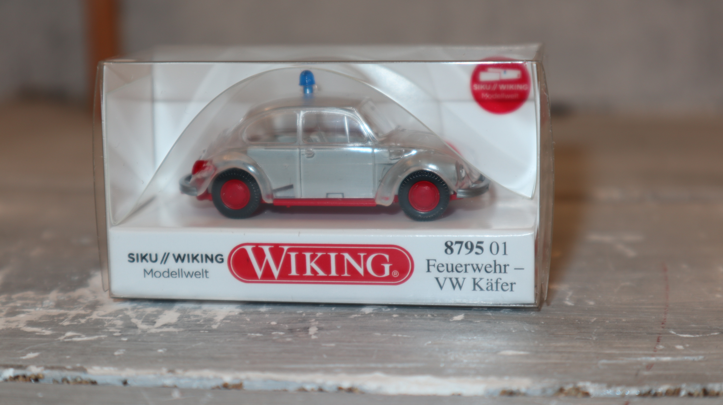 Wiking 879501 in 1:87, Feuerwehr Käfer, durchsichtig Wiking Modellwelt 2025, NEU in OVP