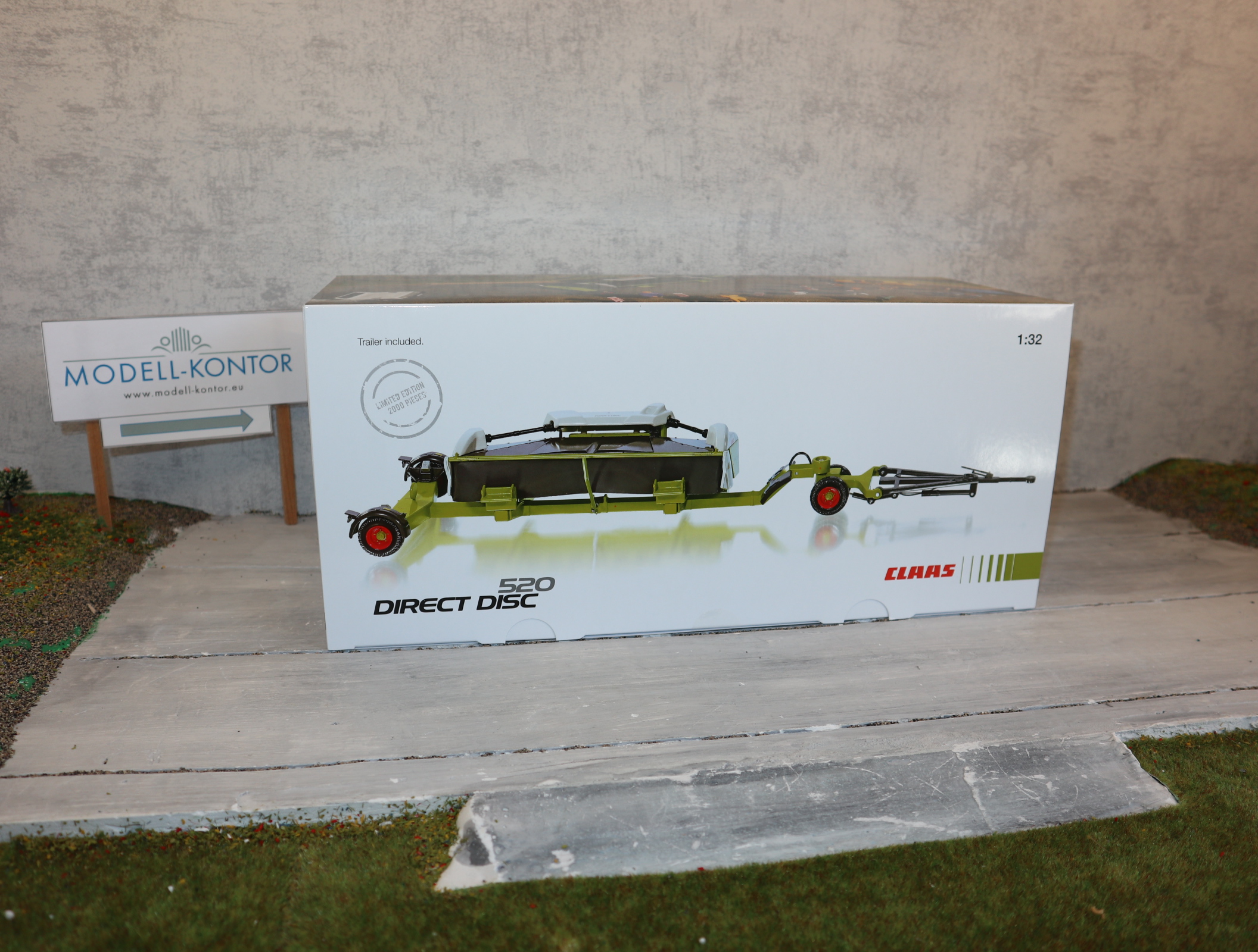 WIKING 077825 in 1:32 Claas Direct Disc 520 Sondermodell CLAAS 2000 Stück NEU in OVP