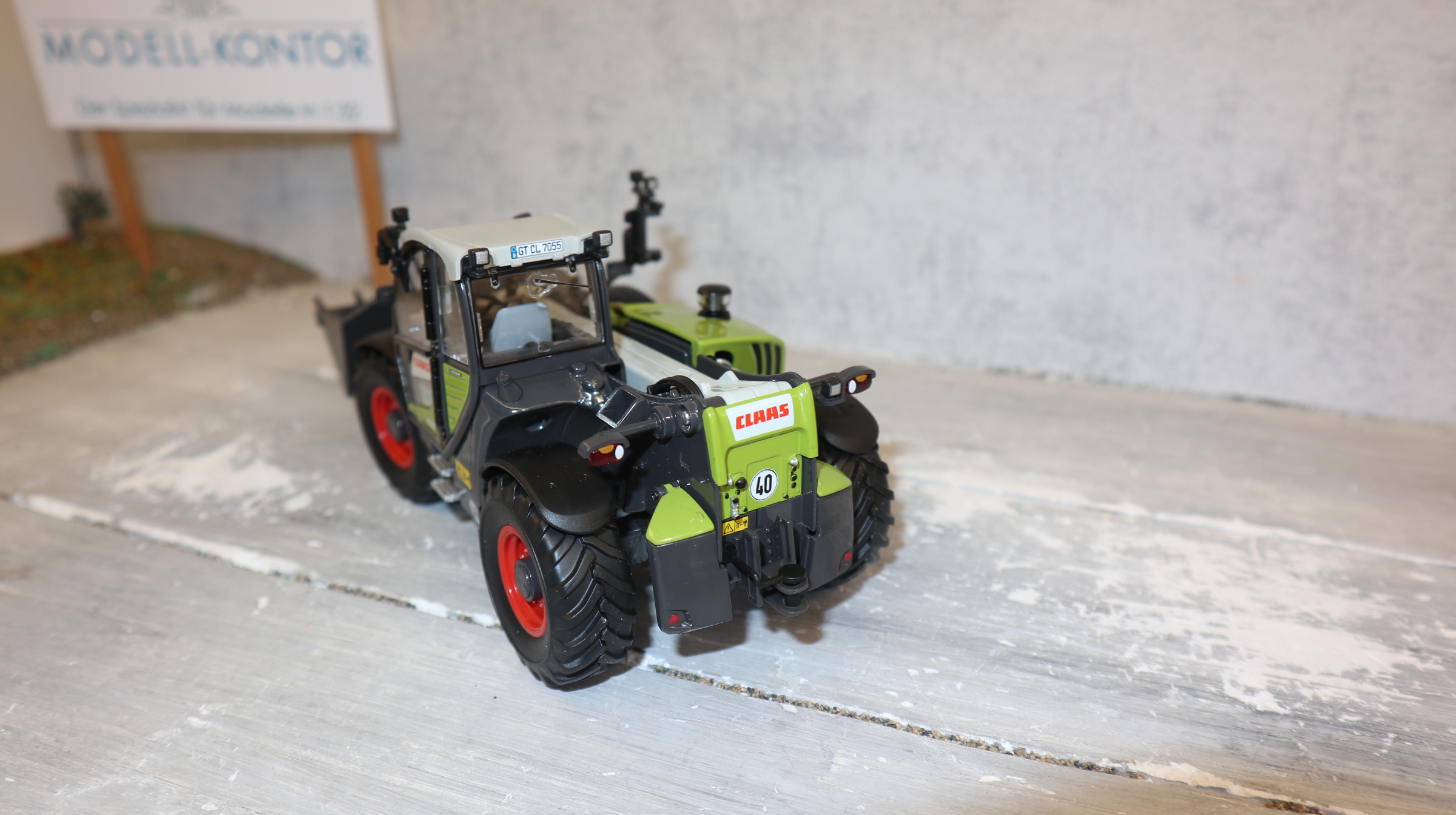 WIKING 077347 in 1:32. Claas Scorpion 7055  Sondermodell SIMA 2015 NEU in OVP