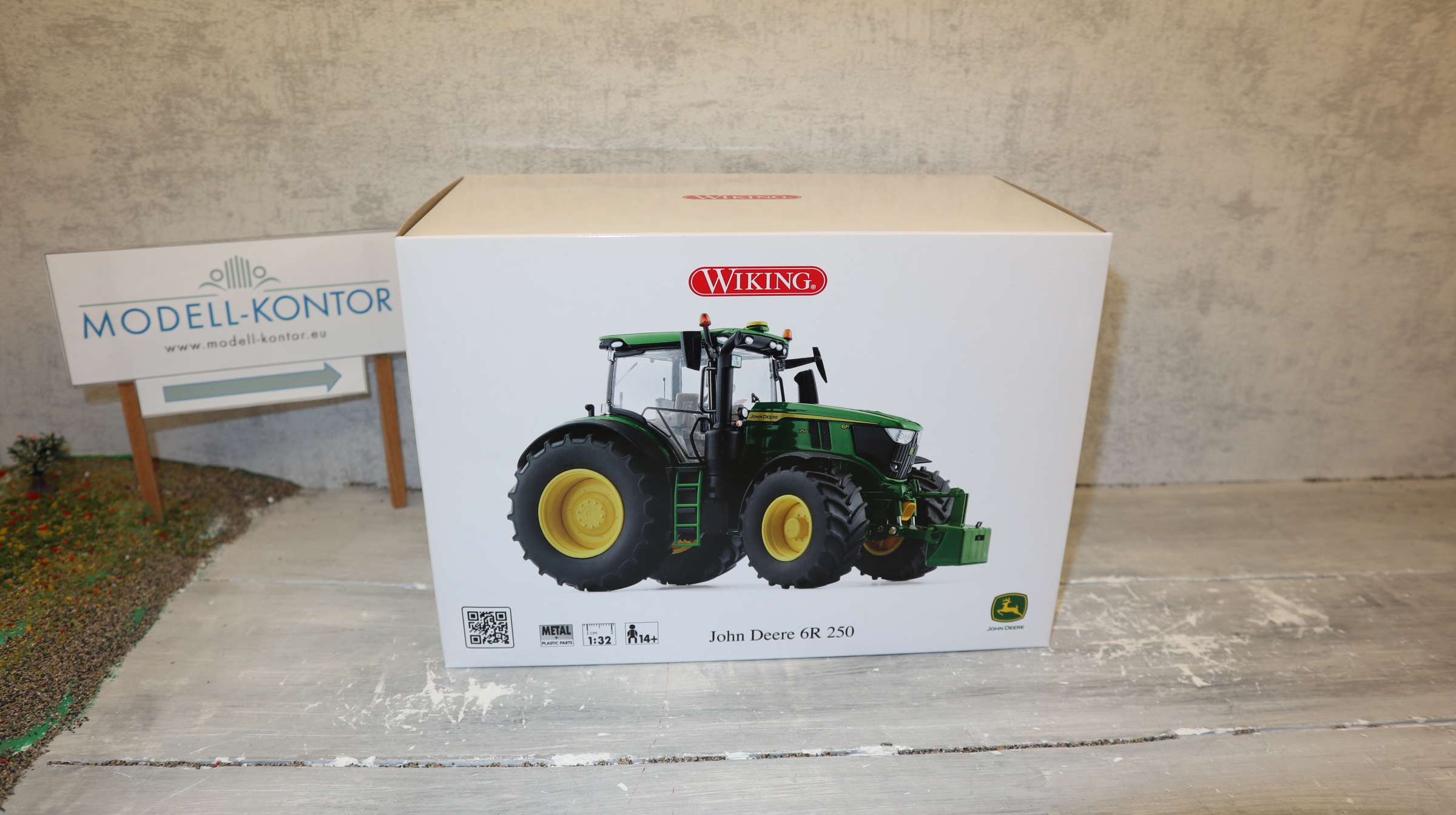 WIKING 077870 in 1:32, John Deere 6R 250 , NEU in OVP