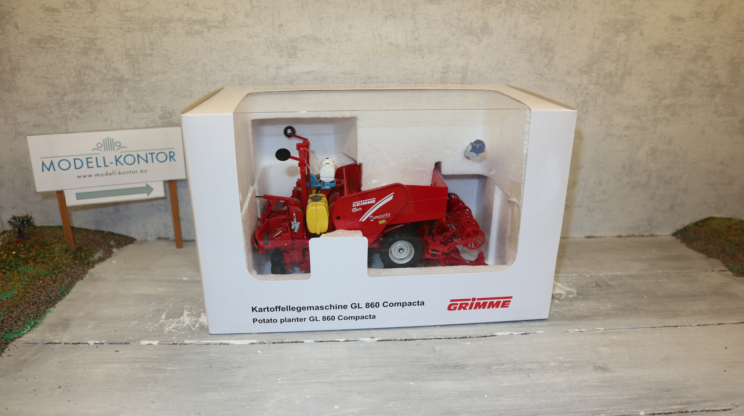 ROS  601451 in 1:32, Grimme Kartoffelleger Compacta GL 860, NEU in OVP