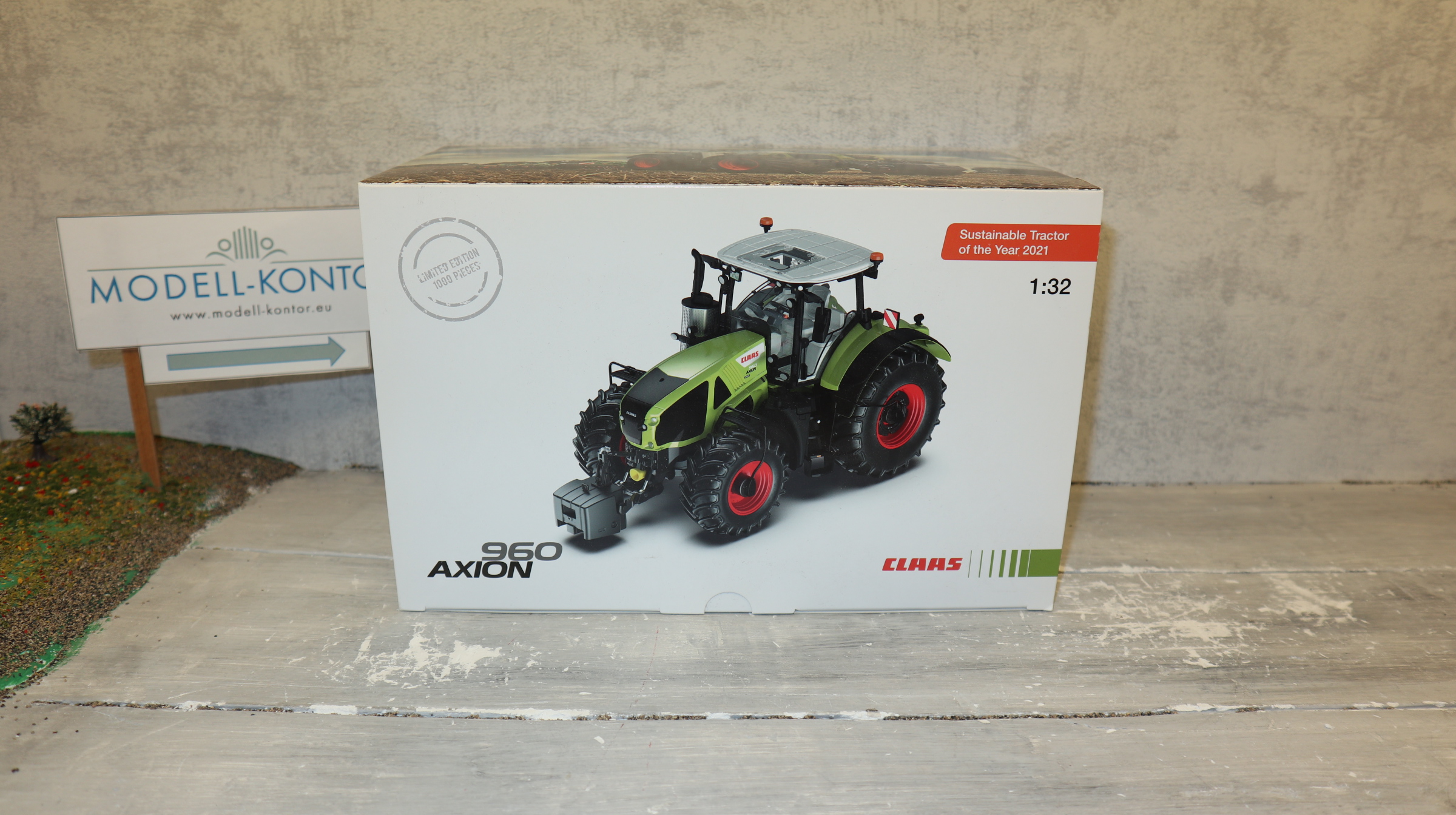 WIKING 02573010  in 1:32, Claas Axion 650,  Sondermodell 1.000 Stück , NEU in OVP