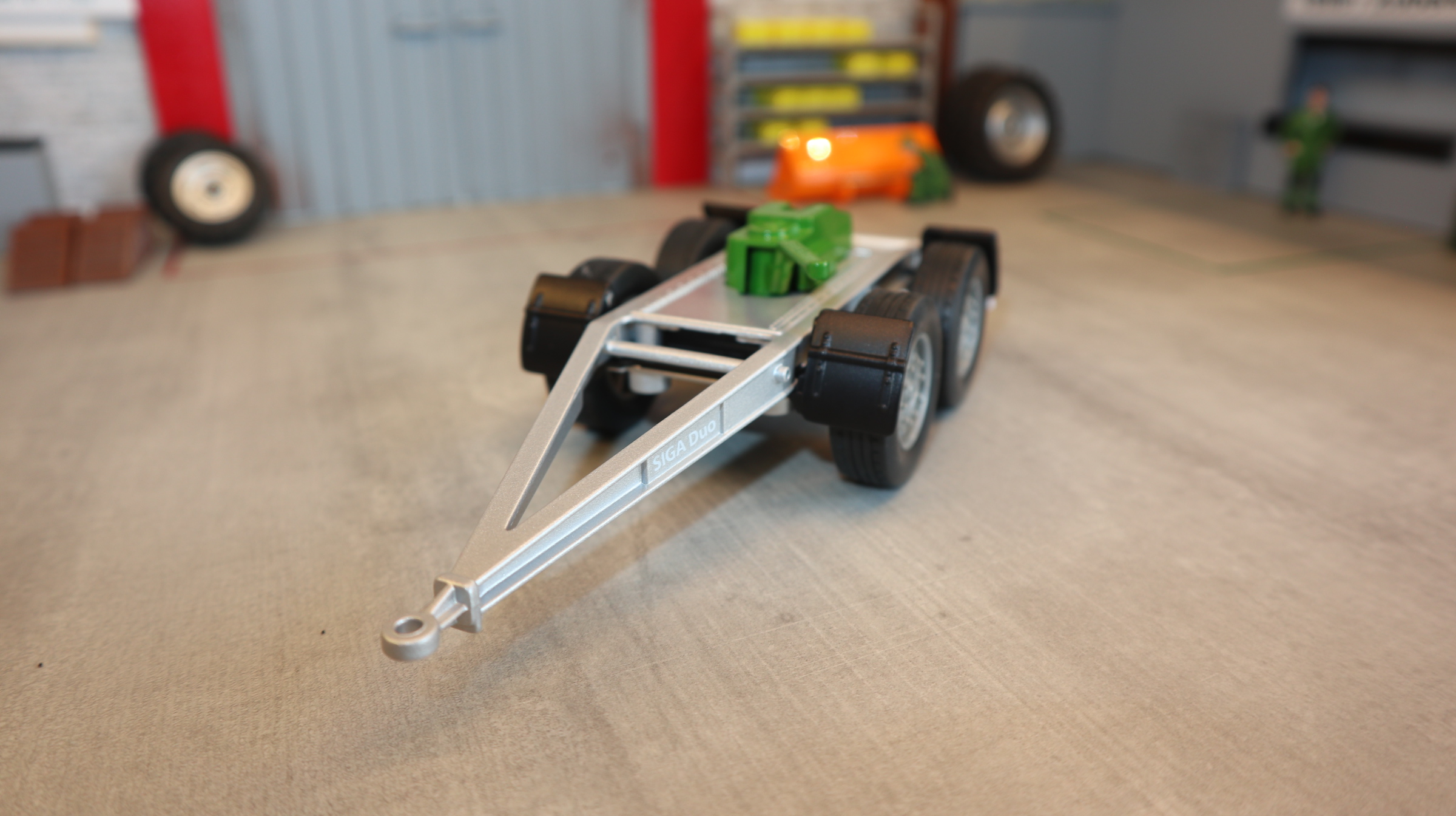 Siku 2887 in 1:32, SIGA Dolly silber MODELL-KONTOR,  Sondermodell, NEU in OVP