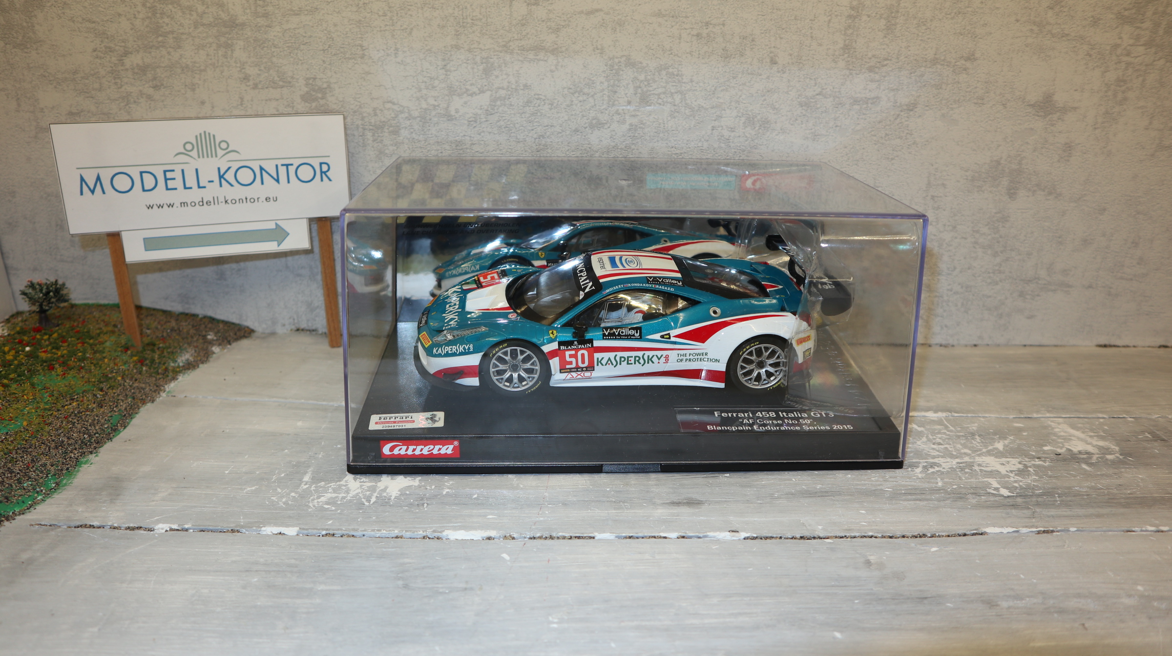 Carrera Digital 124 23824 in 1:24, Ferrari 458 Italia GT3 "AF Corse 50", versiegelt, NEU in OVP