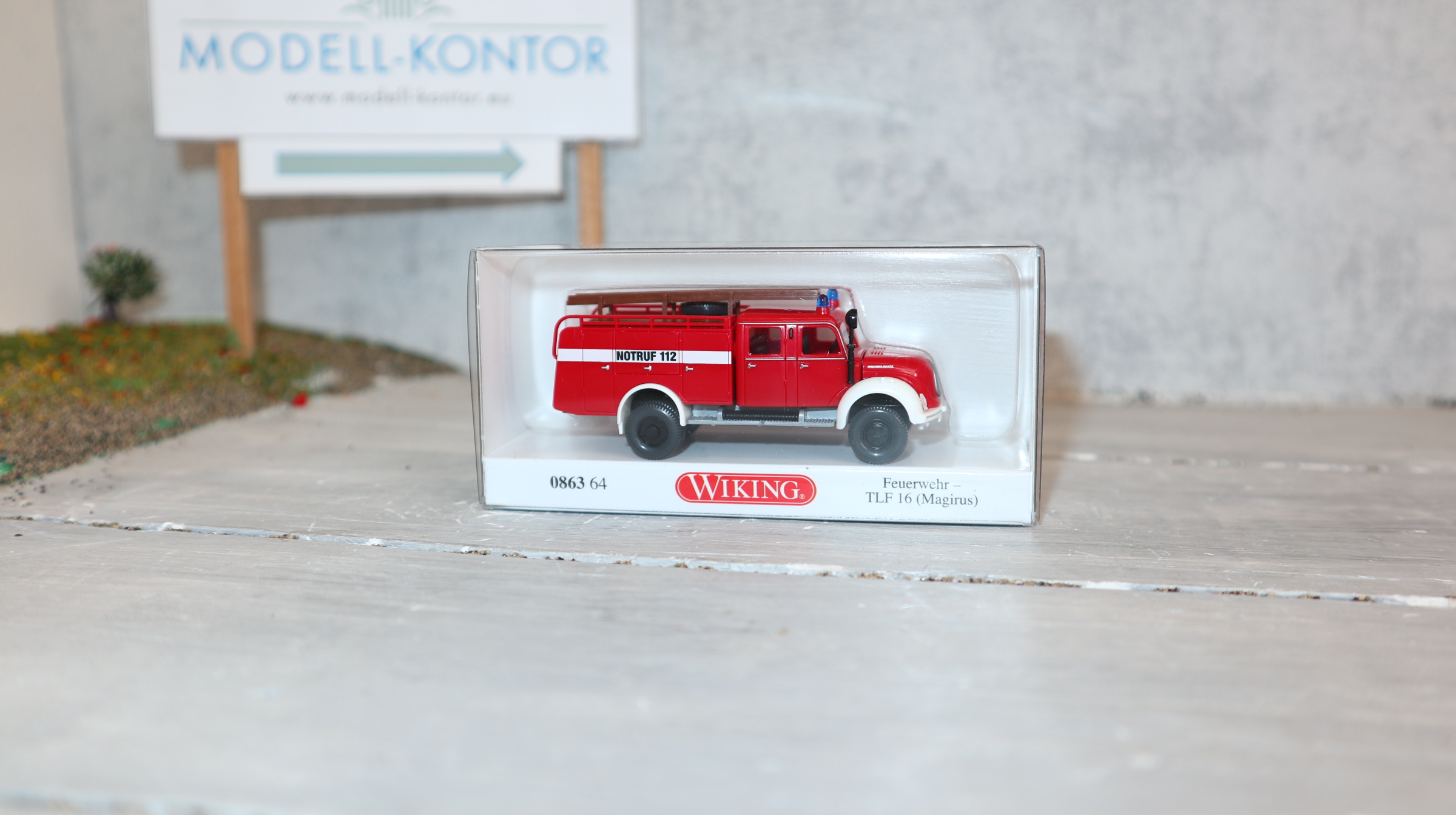 WIKING 086364 in 1:87, Feuerwehr TLF 16 Magirus, Sondermodell INTERSCHUTZ 2022, NEU in OVP