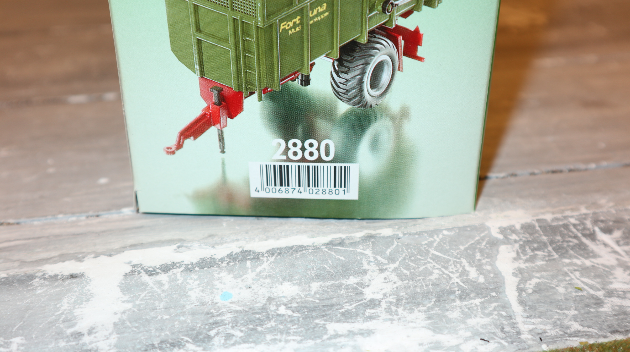 Siku 2880 in 1:32,  Ein-Achs Muldenkipper Fortuna, NEU in OVP
