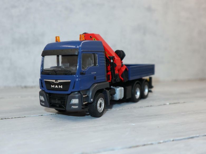 Conrad 77188/0 in 1:50 , MAN TGS Palfinger 53002, Sondermodell ,  NEU in OVP