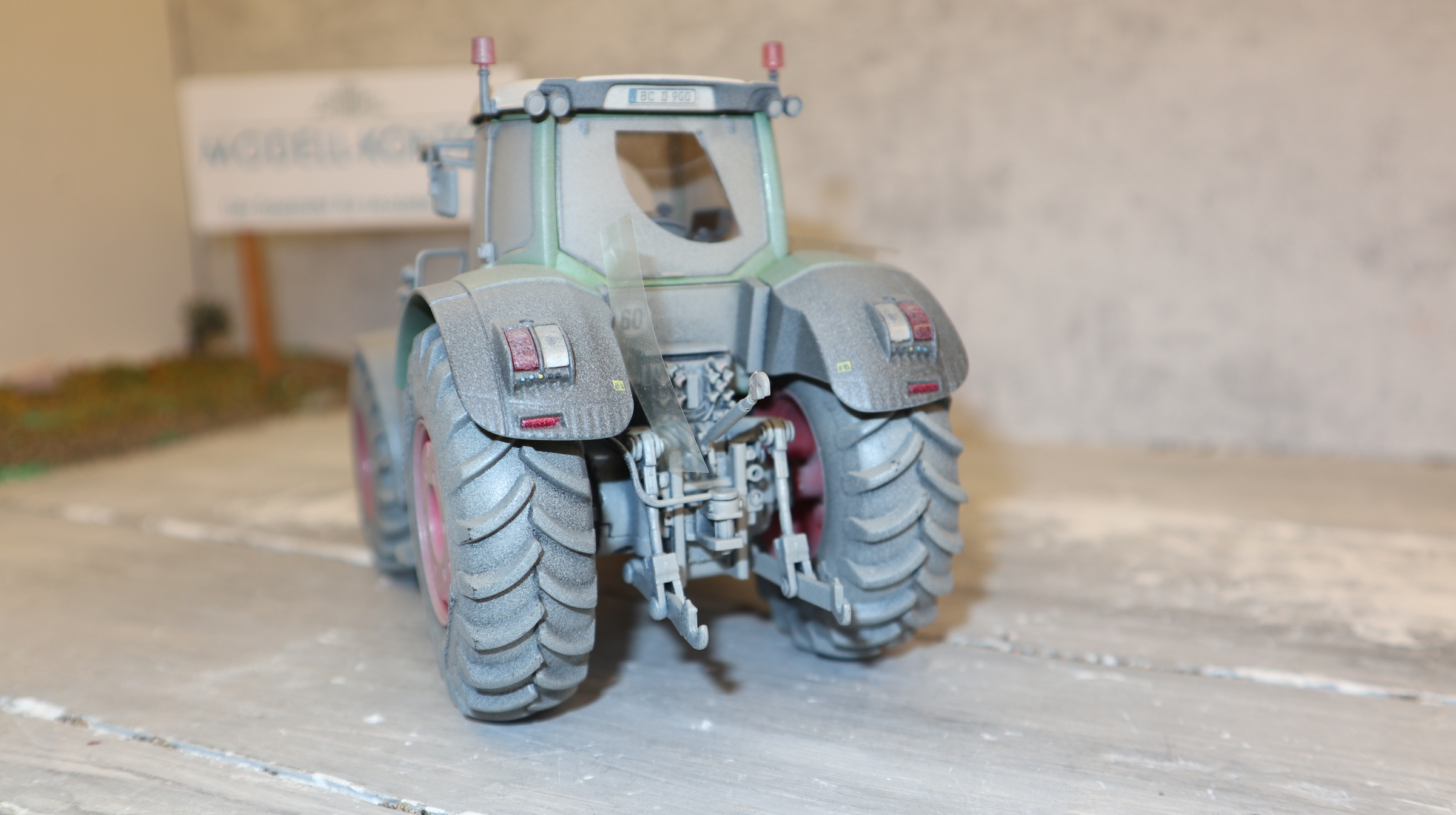Wiking 077301 in 1:32, Fendt 936 Max Wild dirty , NEU in OVP